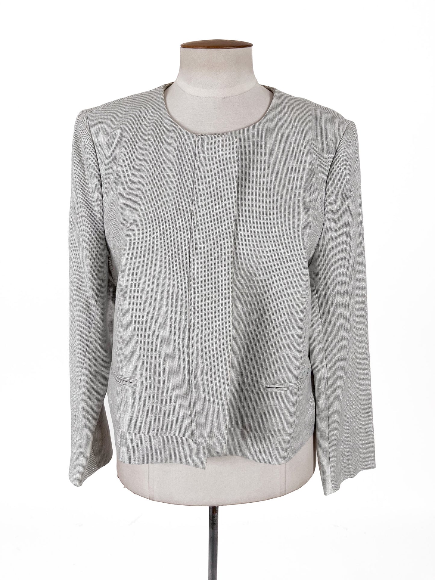 Trenery | Grey Workwear Jacket | Size 18