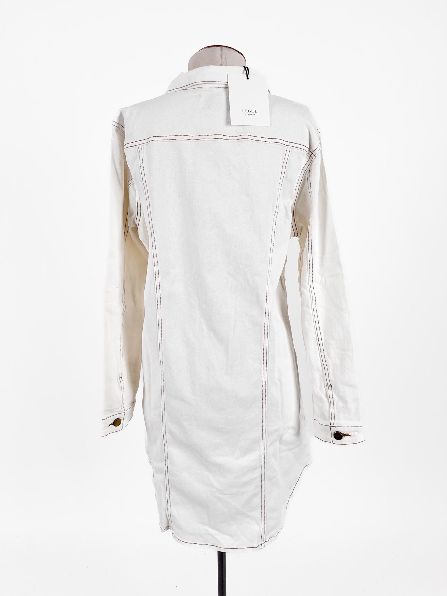 Legoe Heritage | White Casual Dress | Size S