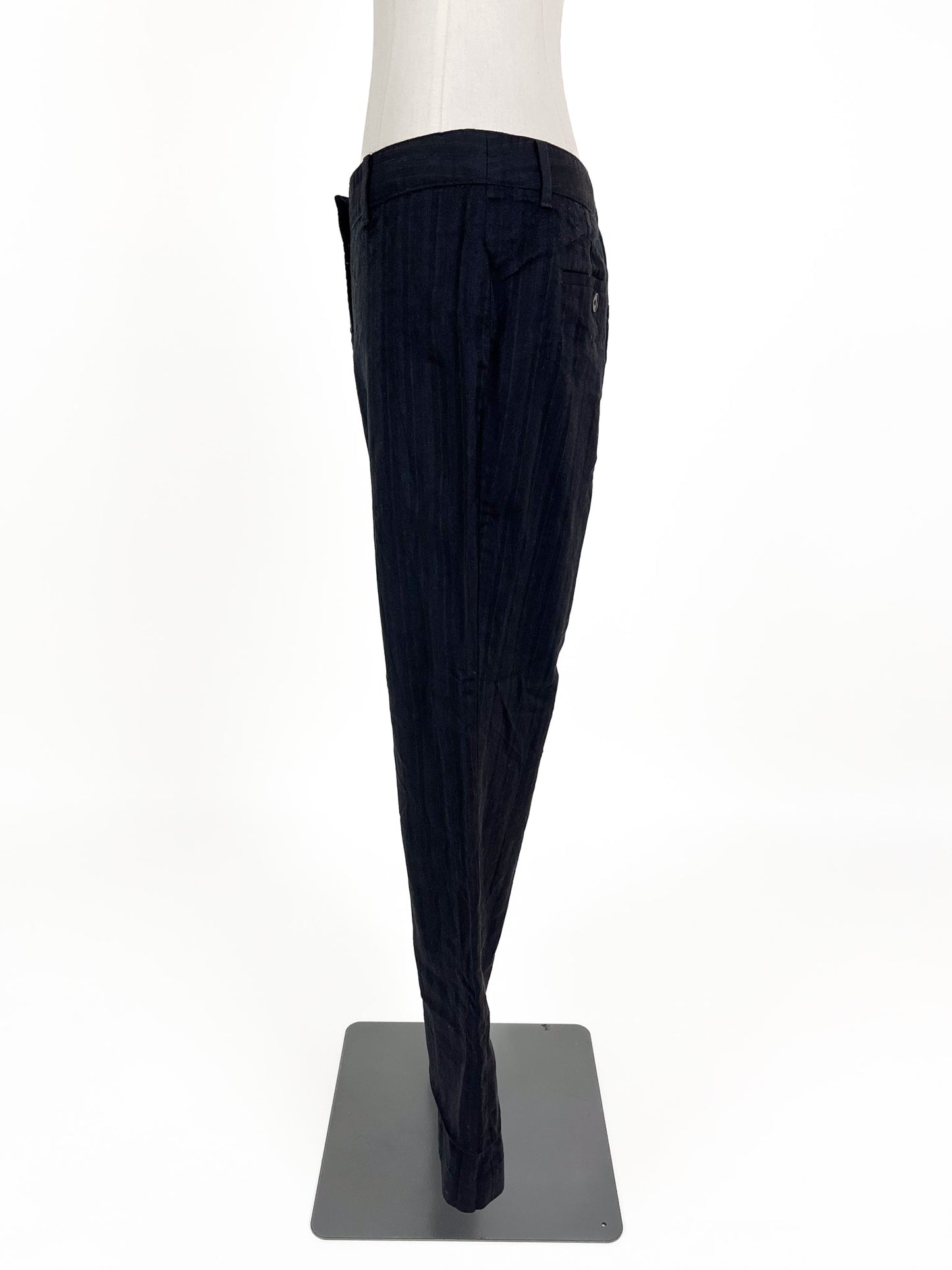 Country Road | Black Low waisted Wide leg Pants | Size 10