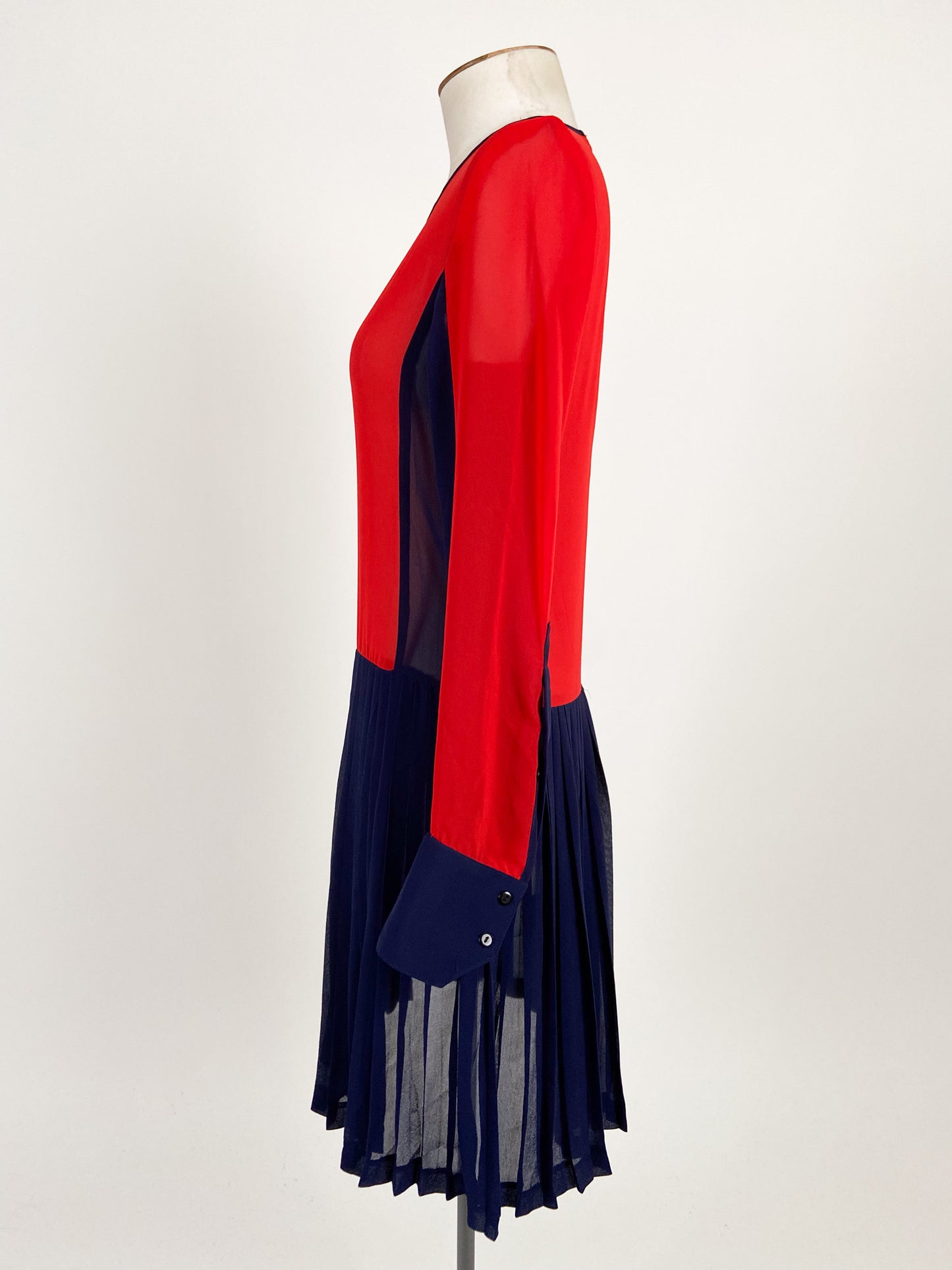 Andrea Moore | Multicoloured Workwear Dress | Size 6