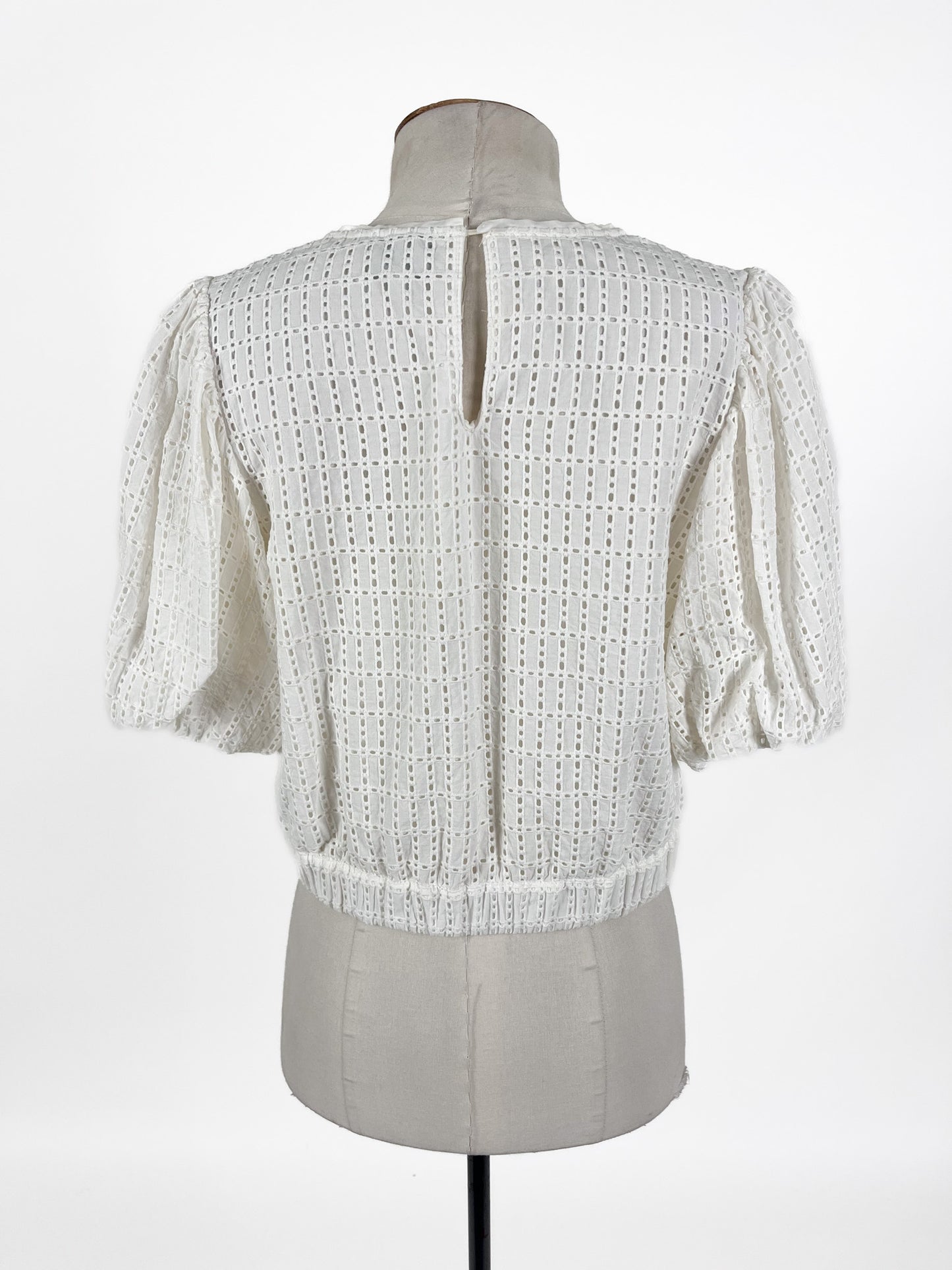 Hi There from Karen Walker - White Blouse (Size 10)
