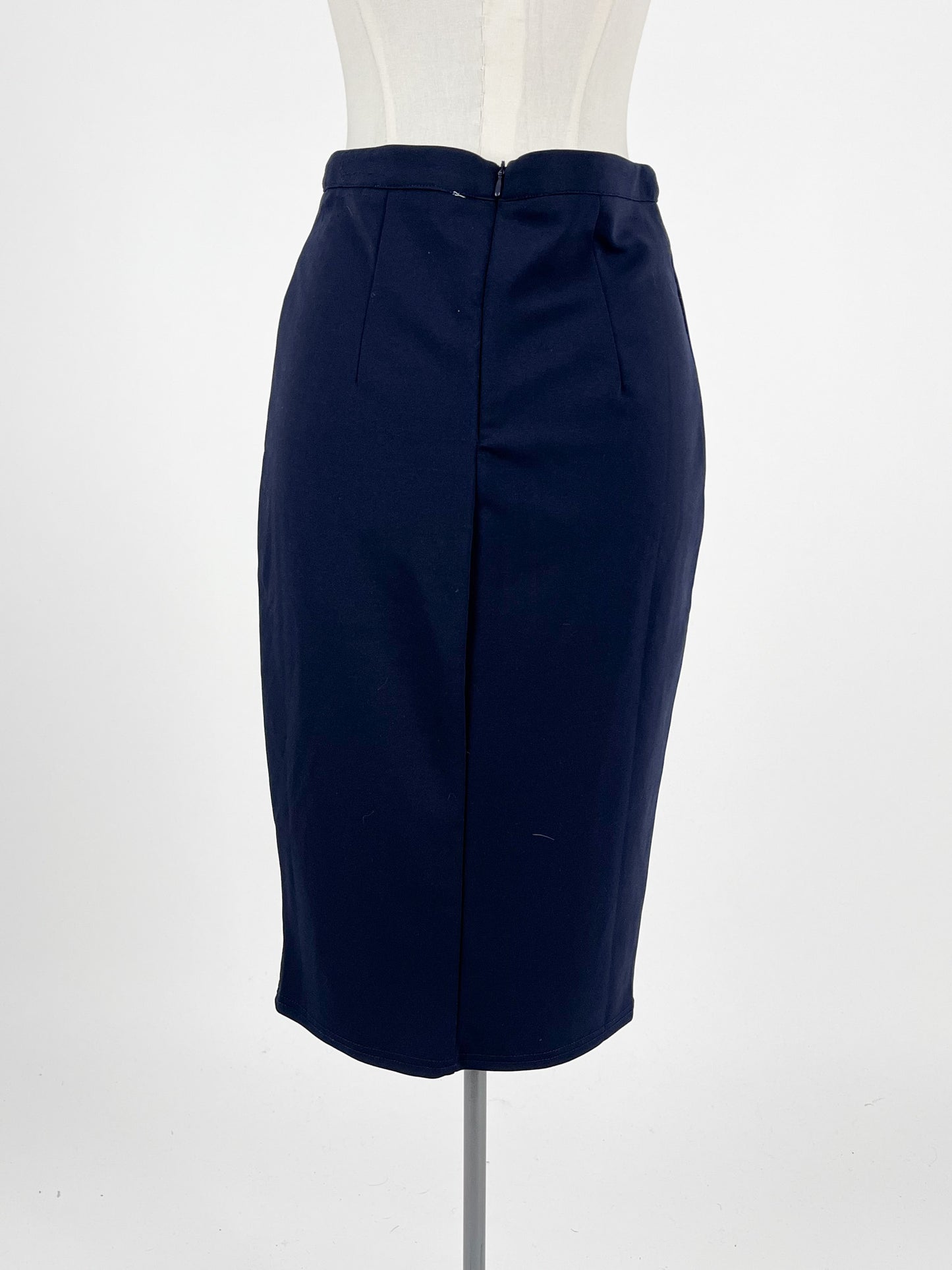 Atmos & Here | Navy Workwear Skirt | Size 8