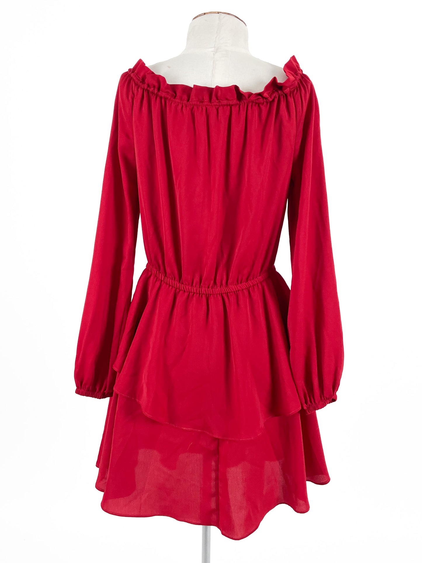 Pia | Red Casual/Cocktail Dress | Size S