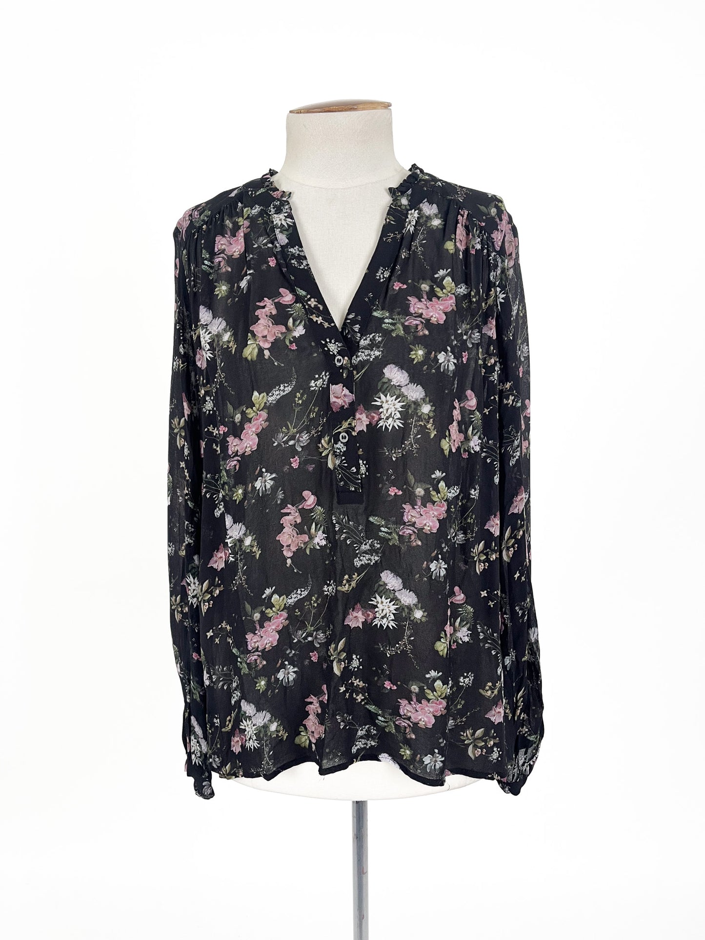 Max - Black Blouse (Size 10)
