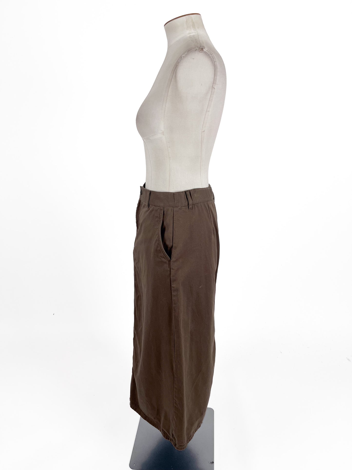 Muji | Brown Casual/Workwear Skirt | Size XL