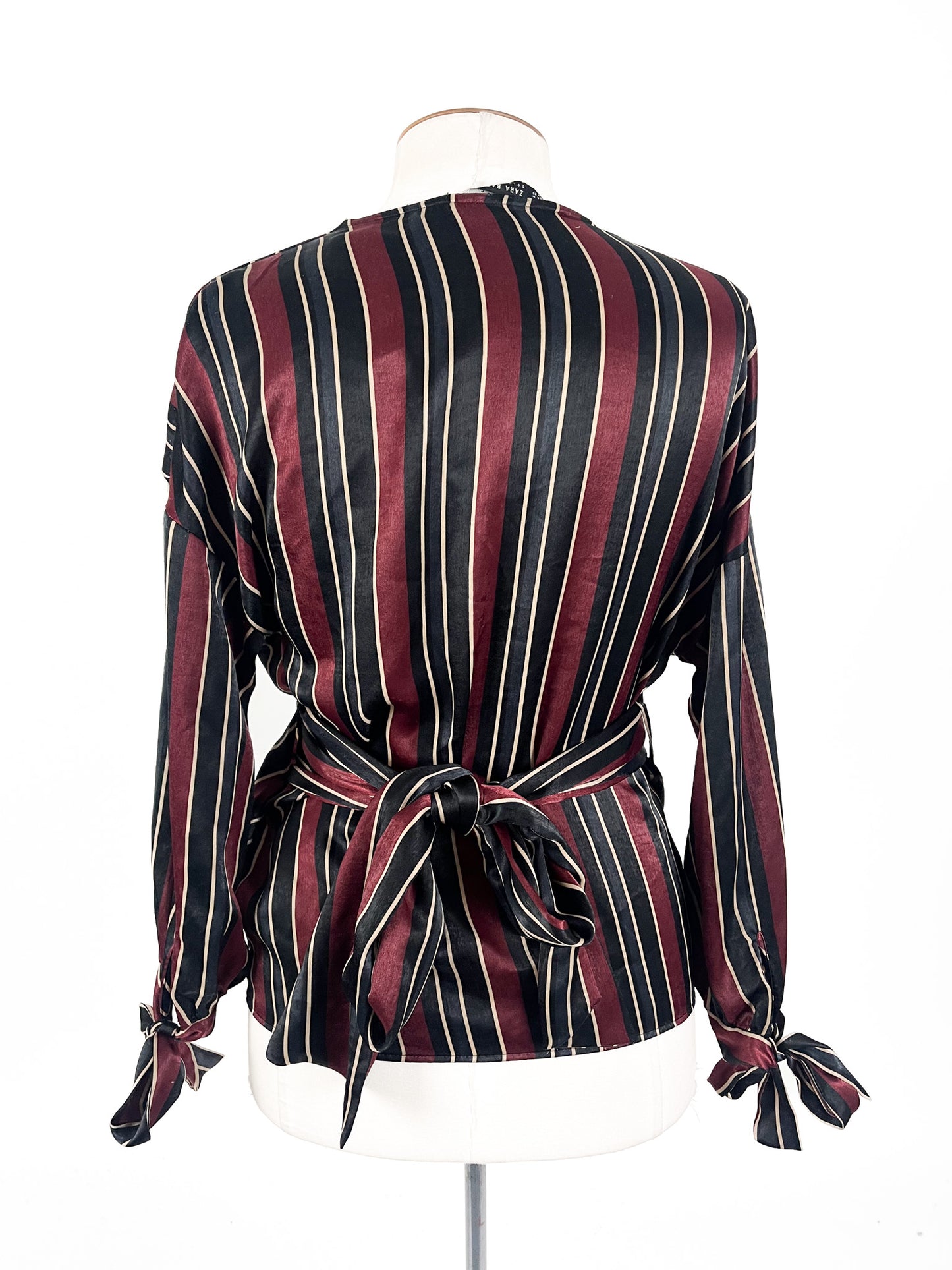 Zara - Purple & Black Blouse (Size M)