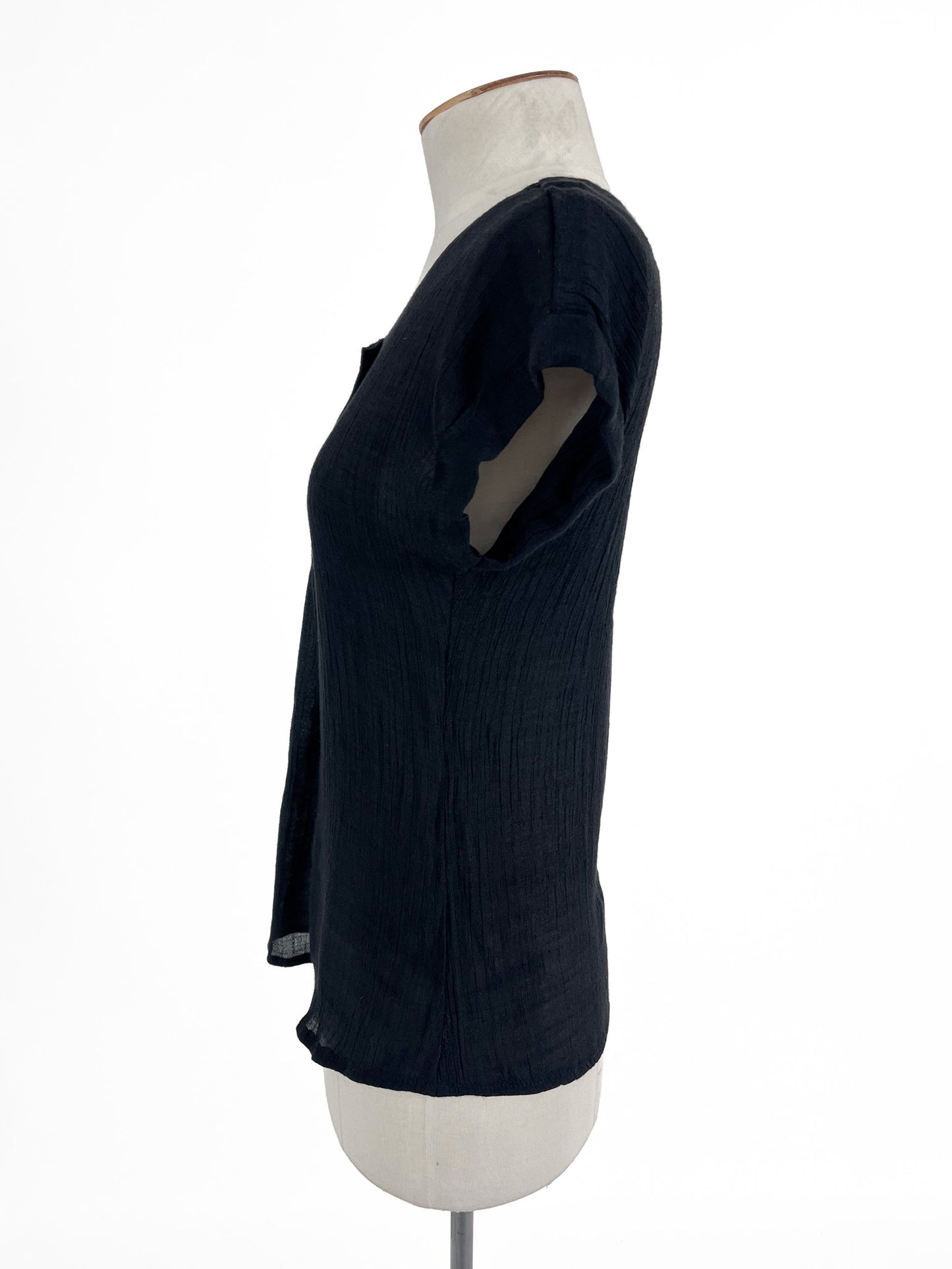 Wahine | Black Casual Top | Size XS