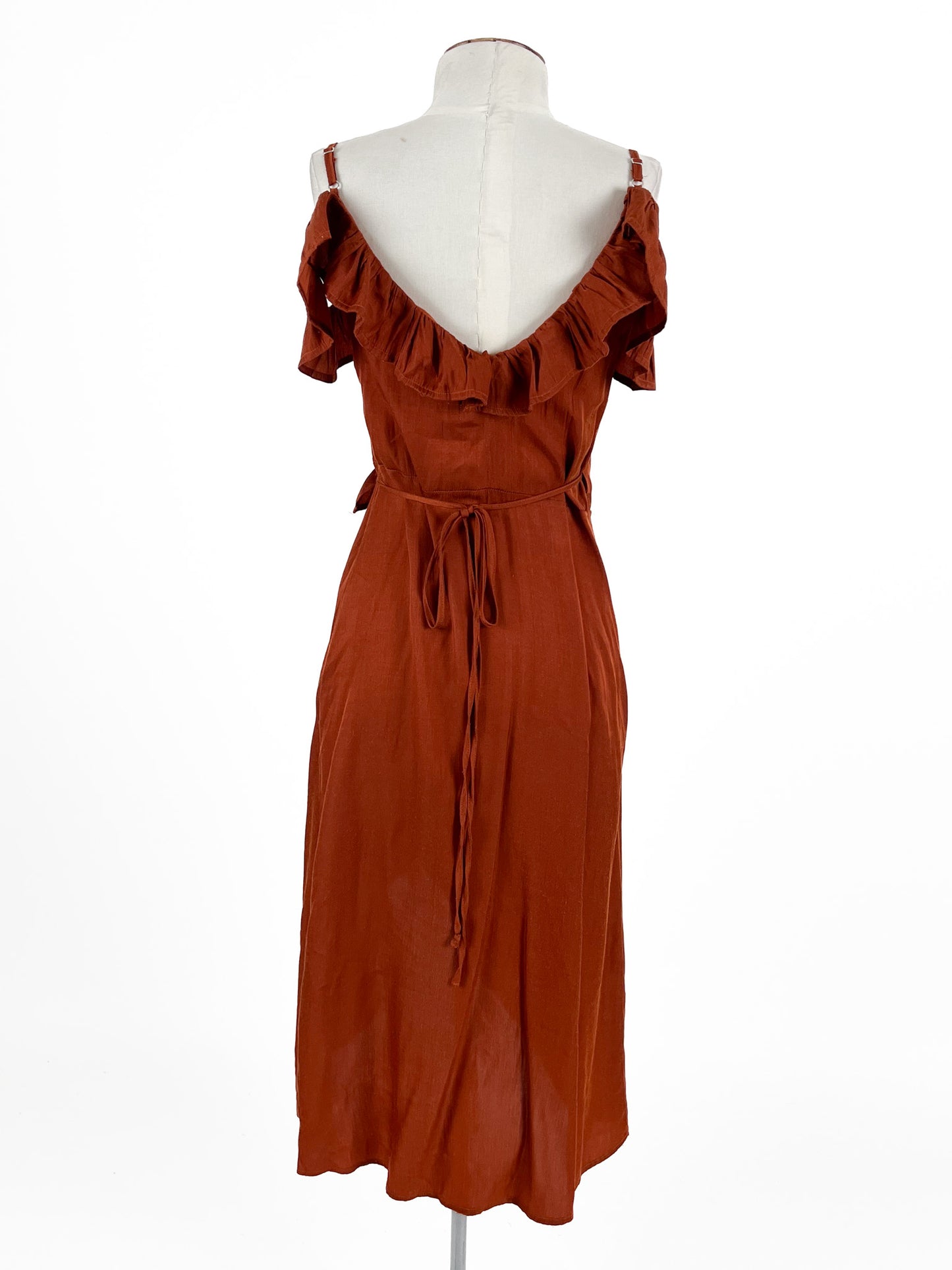 Mink Pink | Orange Cocktail Dress | Size S