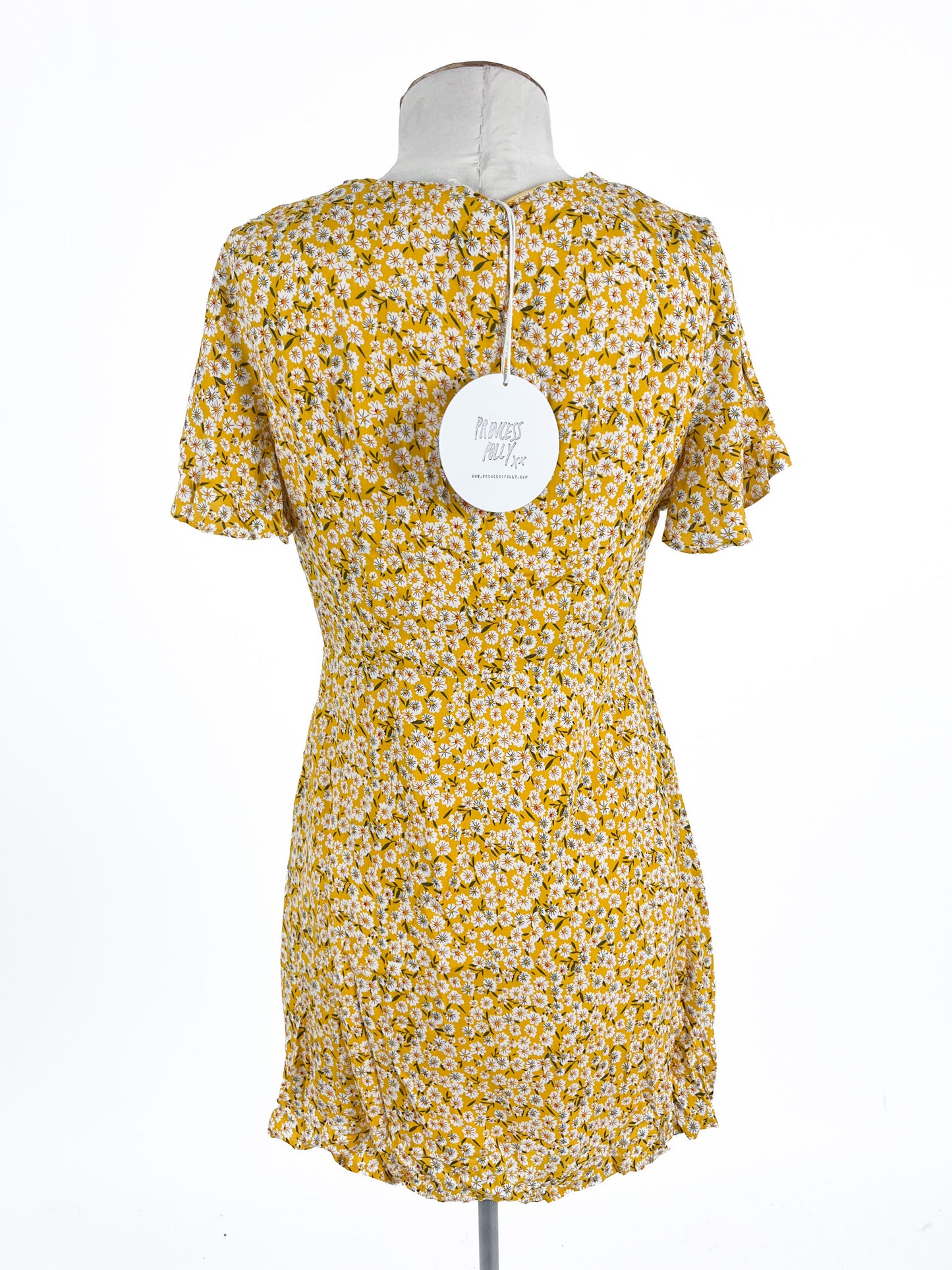 Princess Polly | Yellow Casual Dress | Size 8