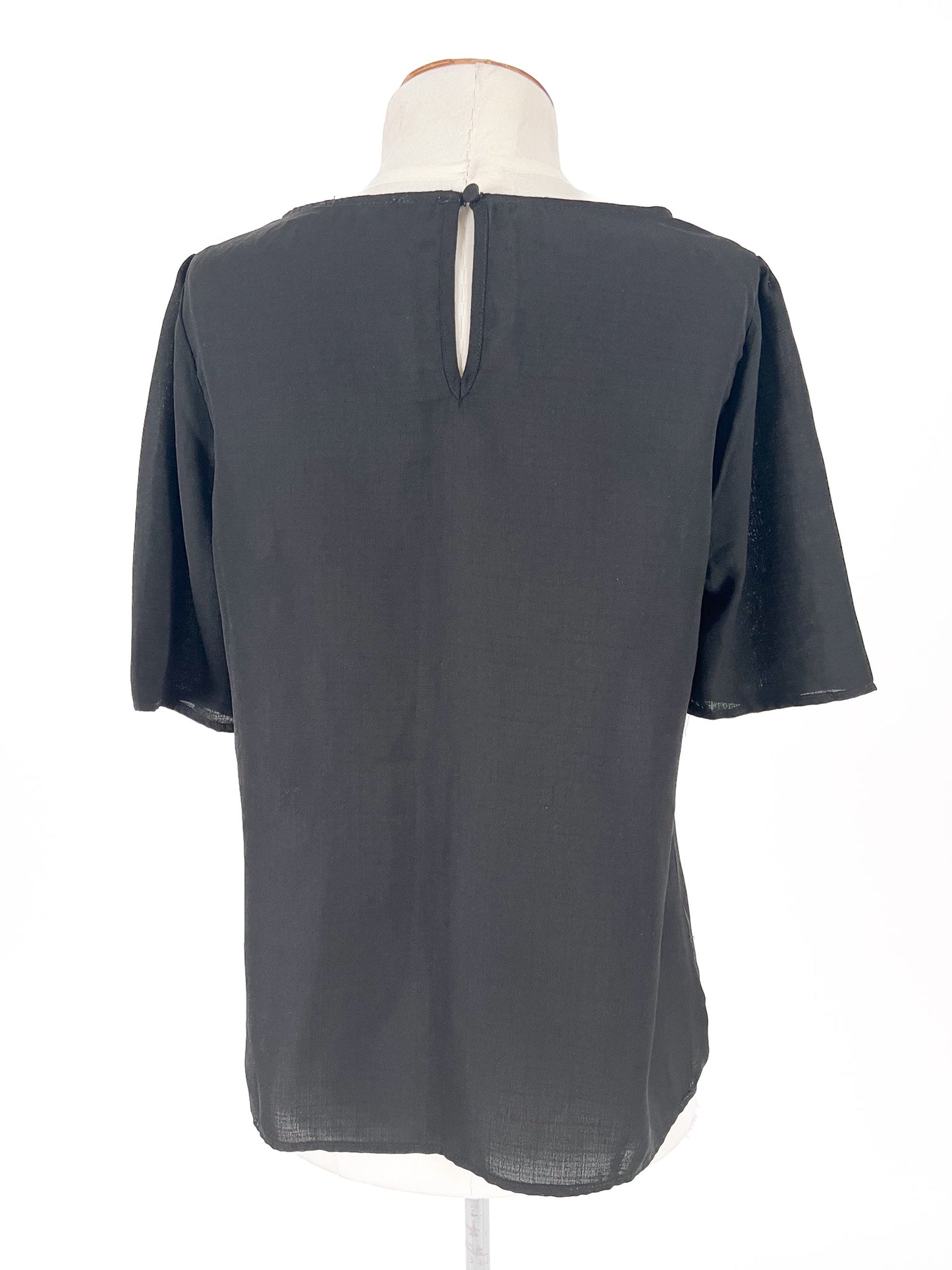 Atmos & Here | Black Casual/Workwear Top | Size 8