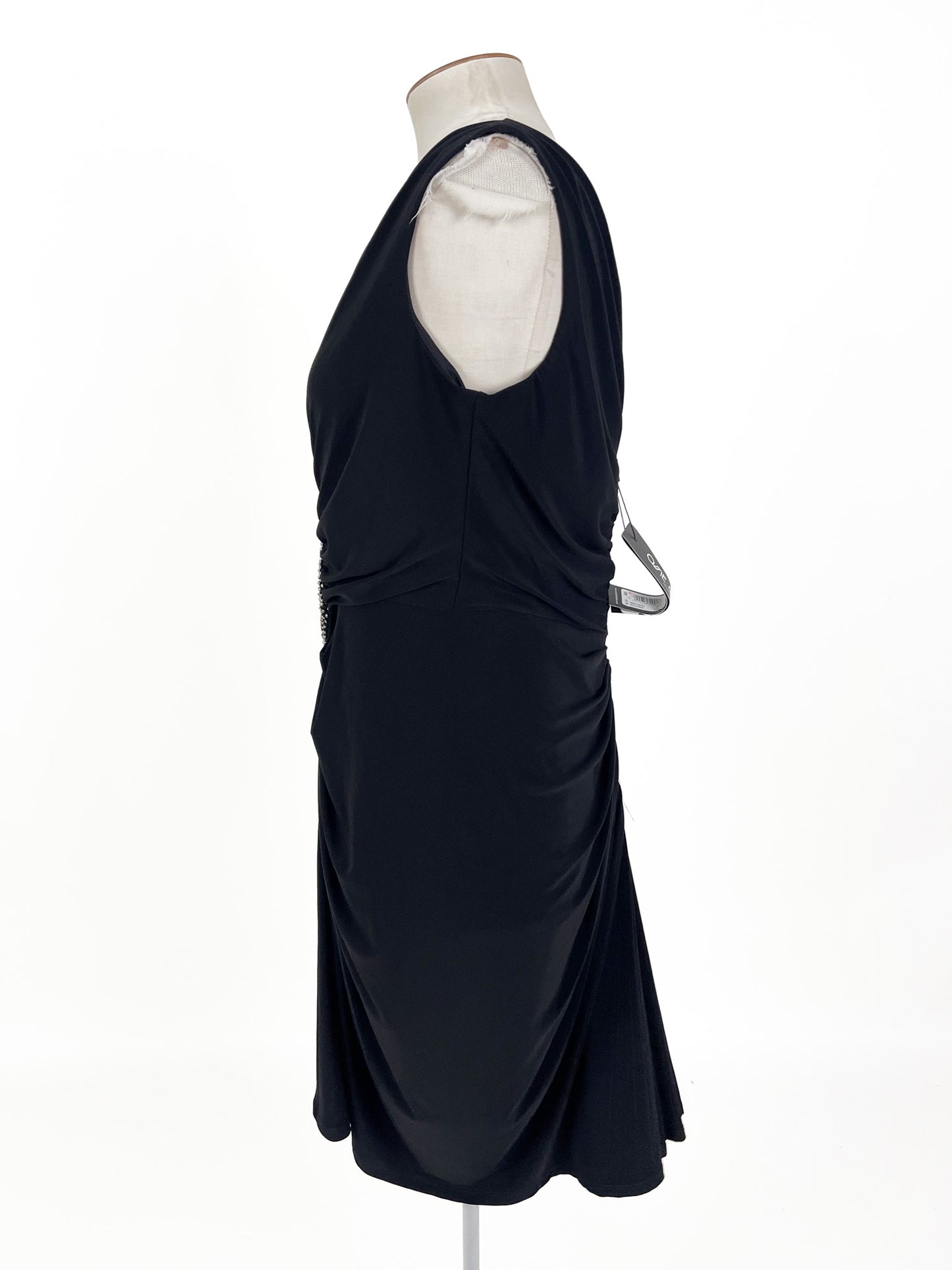 Ossie Clark | Black Cocktail Dress | Size 18