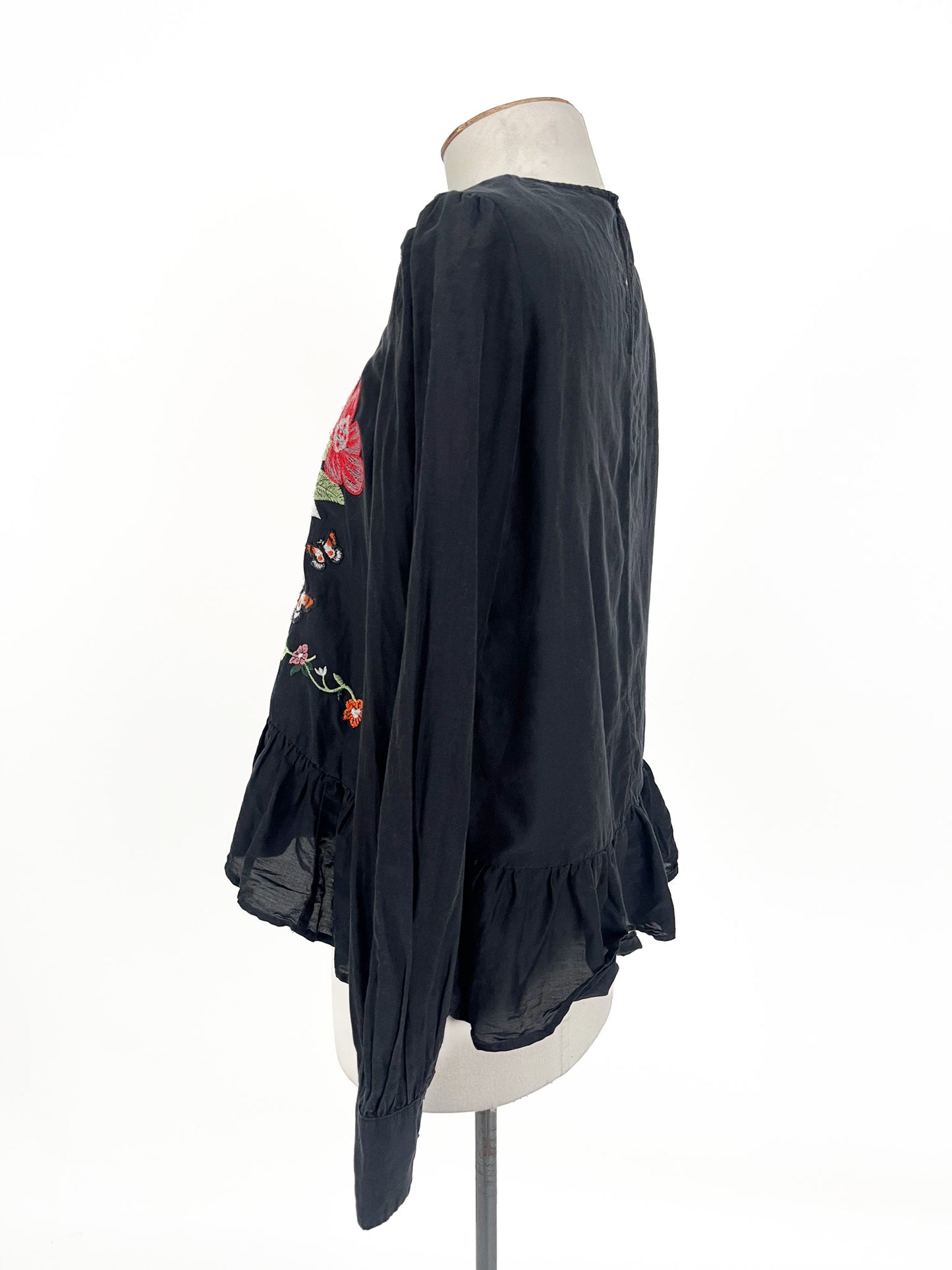Zara | Black Casual Top | Size XS