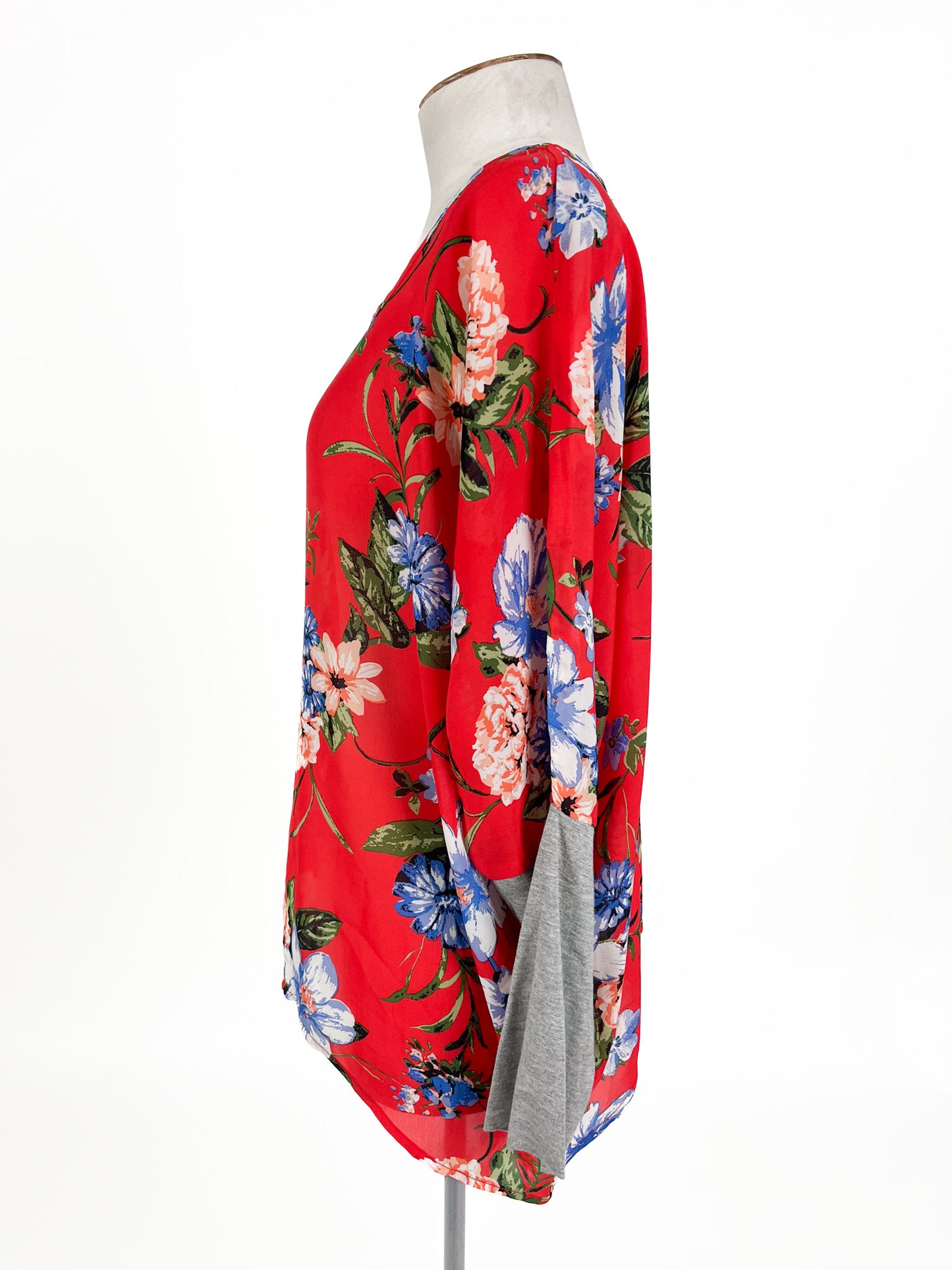 White Chalk | Red Casual Top | Size 10