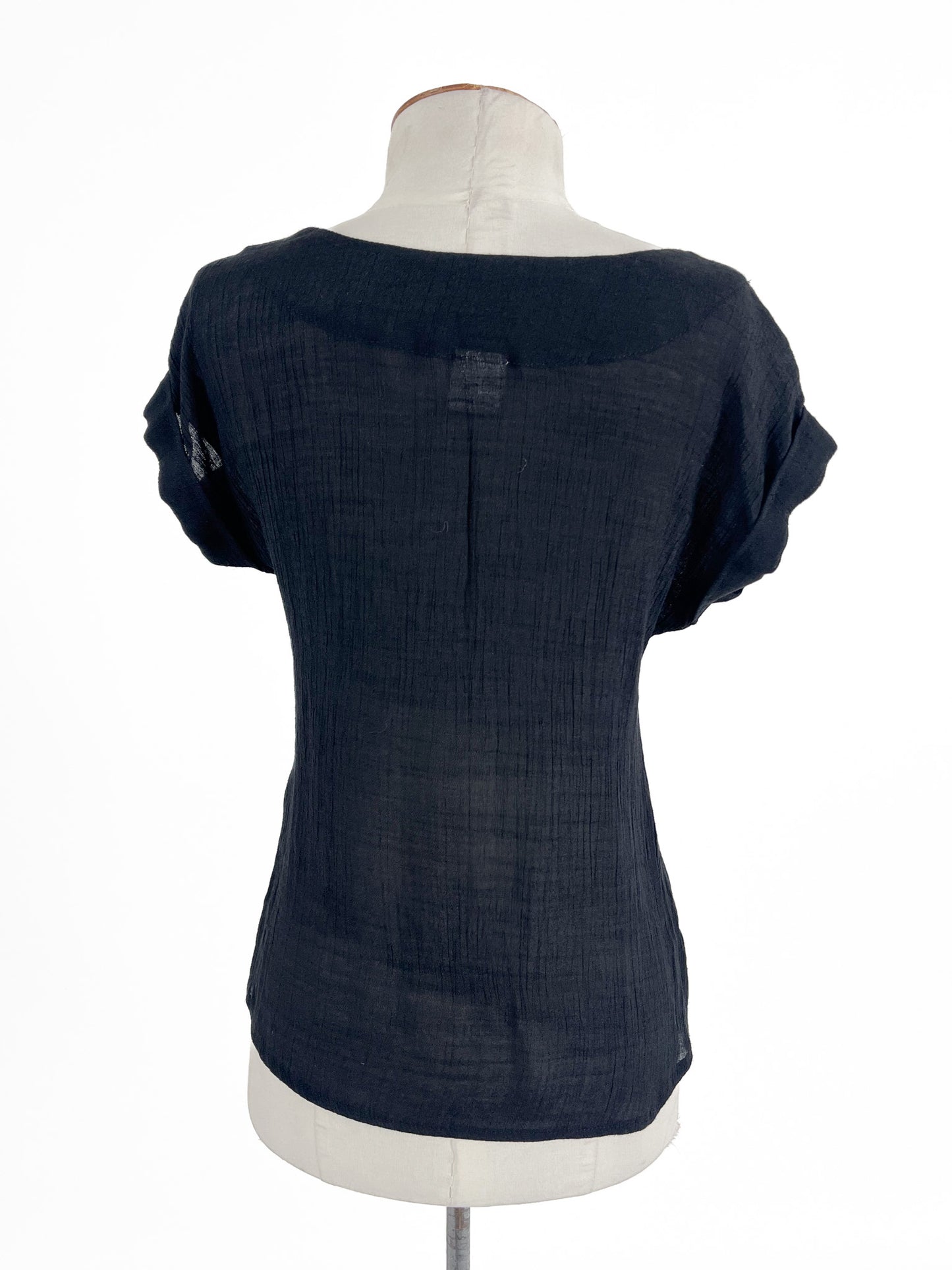 Wahine | Black Casual Top | Size XS