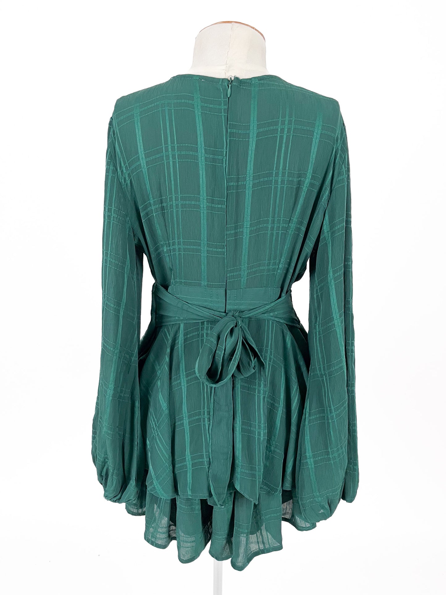 Saints + Secrets | Green Cocktail Jumpsuit | Size 12