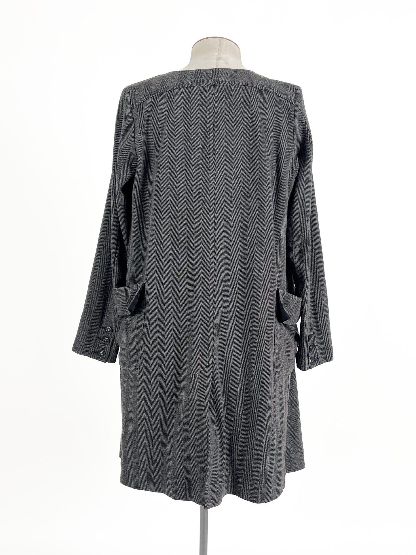 Stitch Ministry | Grey Casual Coat | Size 10