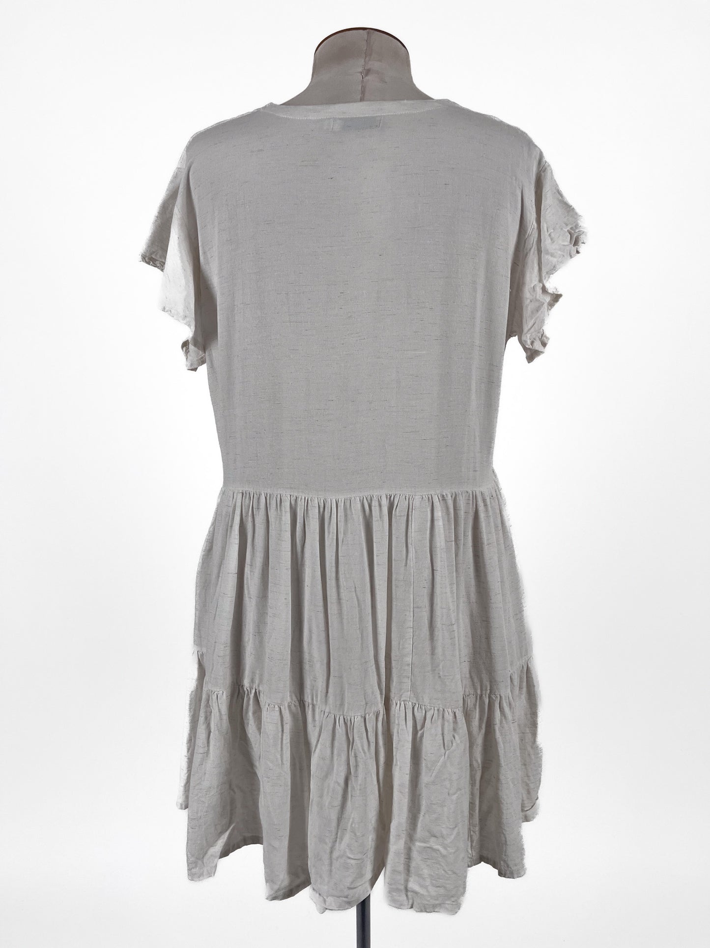 Sandy Days | White Casual Dress | Size XXL