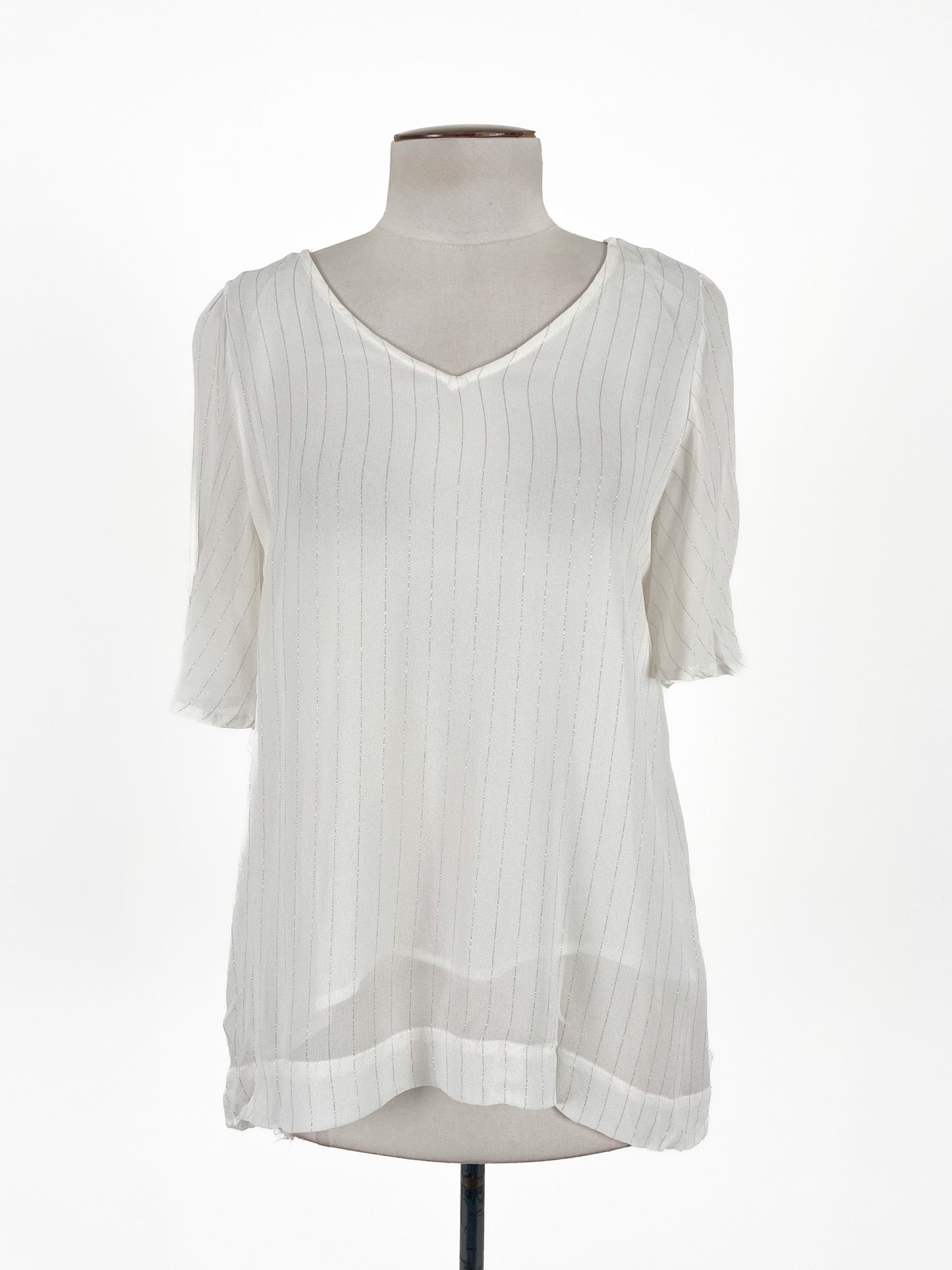 Max | White Casual Top | Size 8