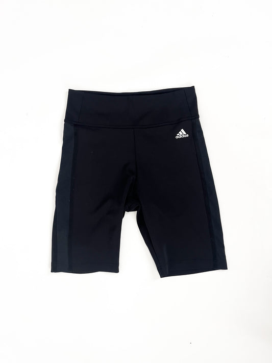 Adidas - Black Biker Shorts (Size M)