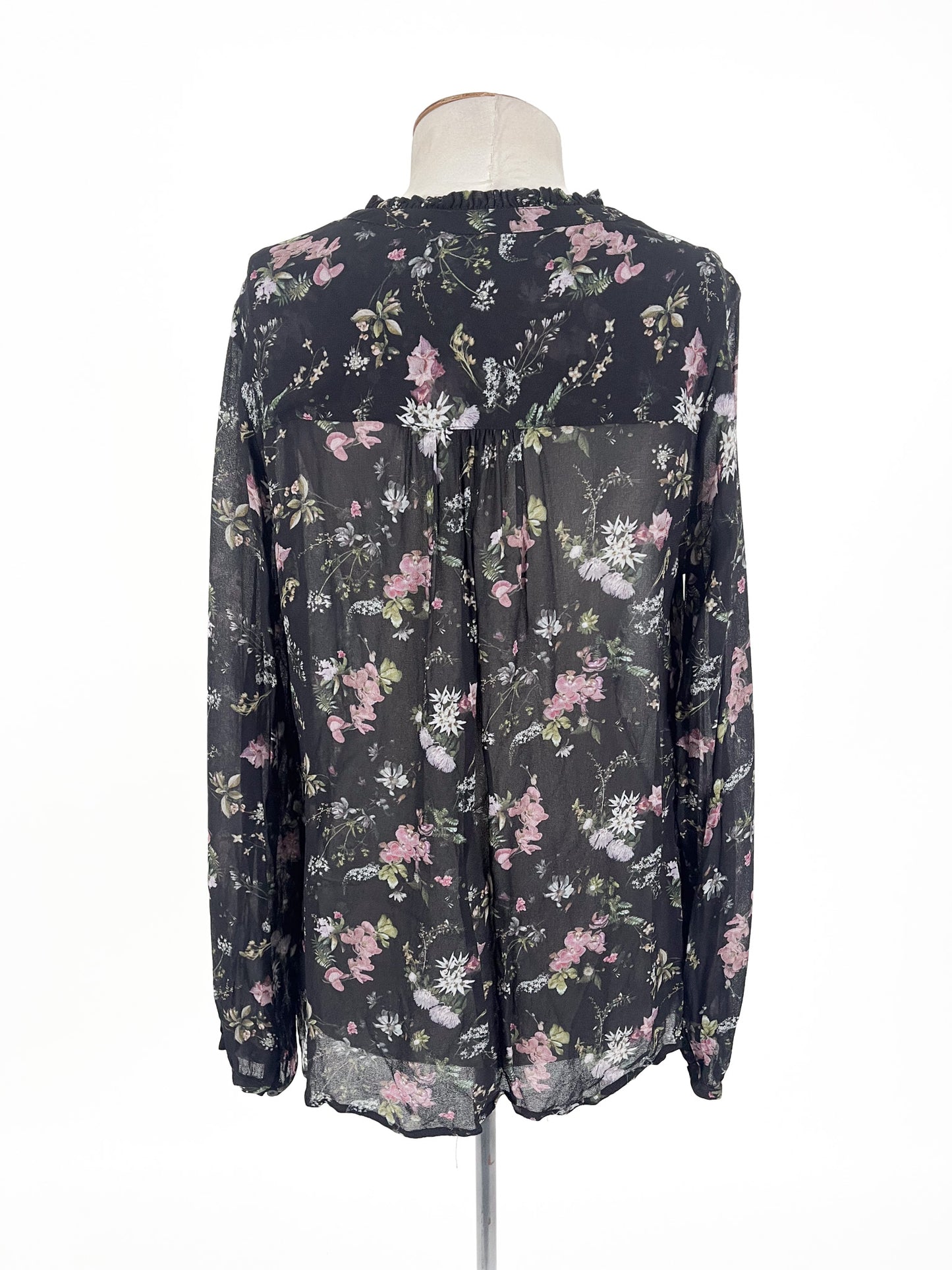 Max - Black Blouse (Size 10)