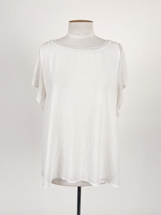 Capture | White Casual/Workwear Top | Size 18