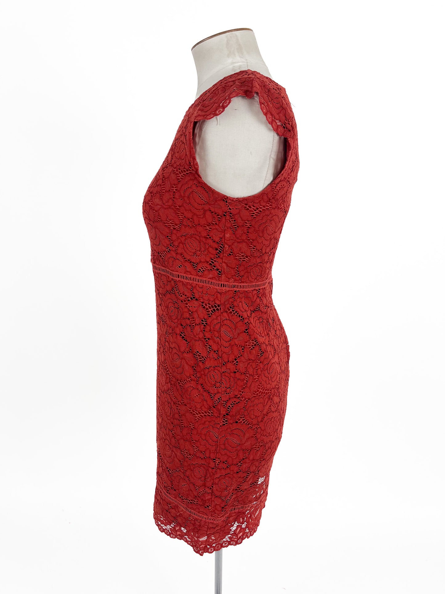 CLN | Red Cocktail Dress | Size L