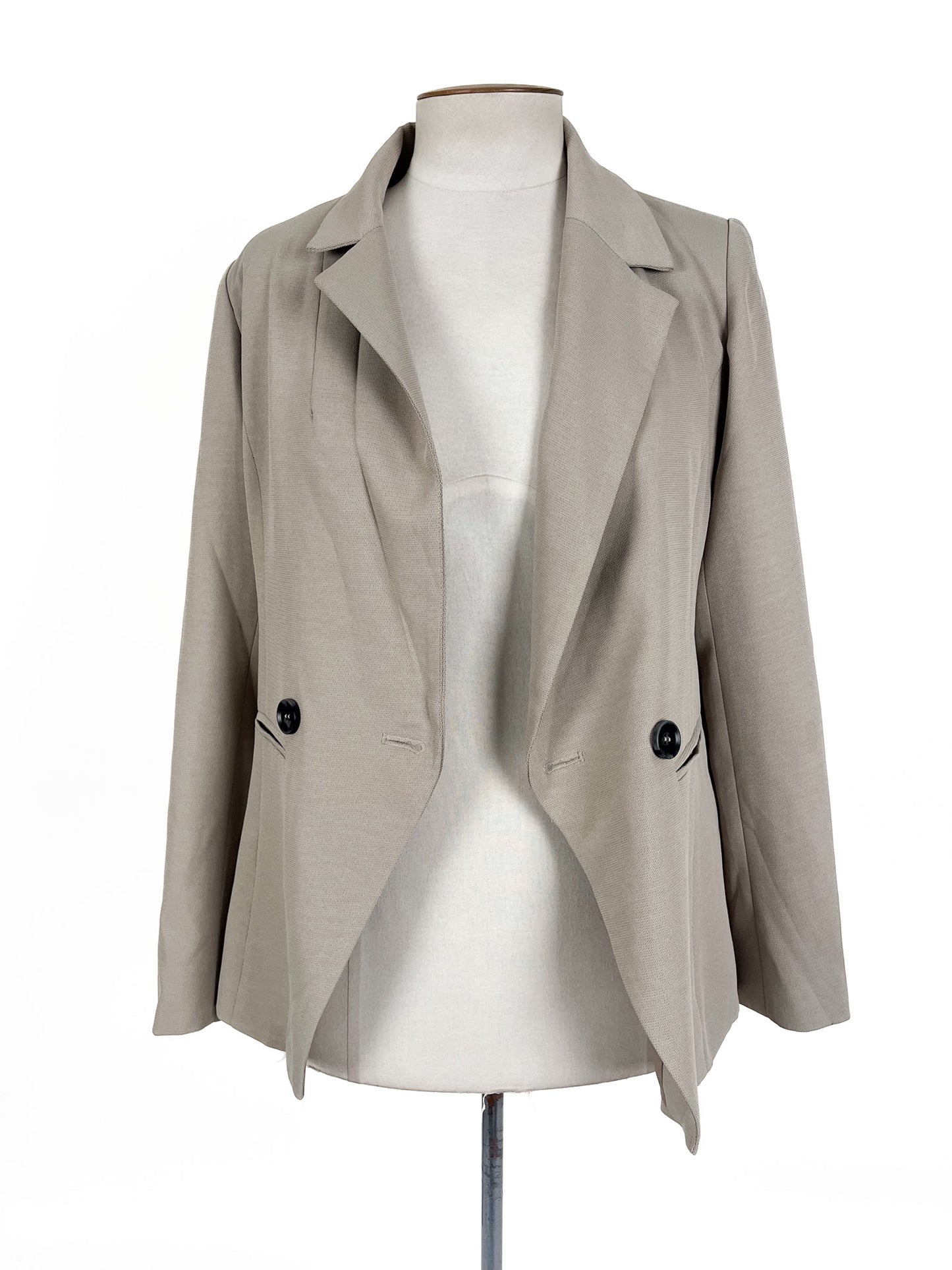 Ivy + Jack | Beige Workwear Jacket | Size 10
