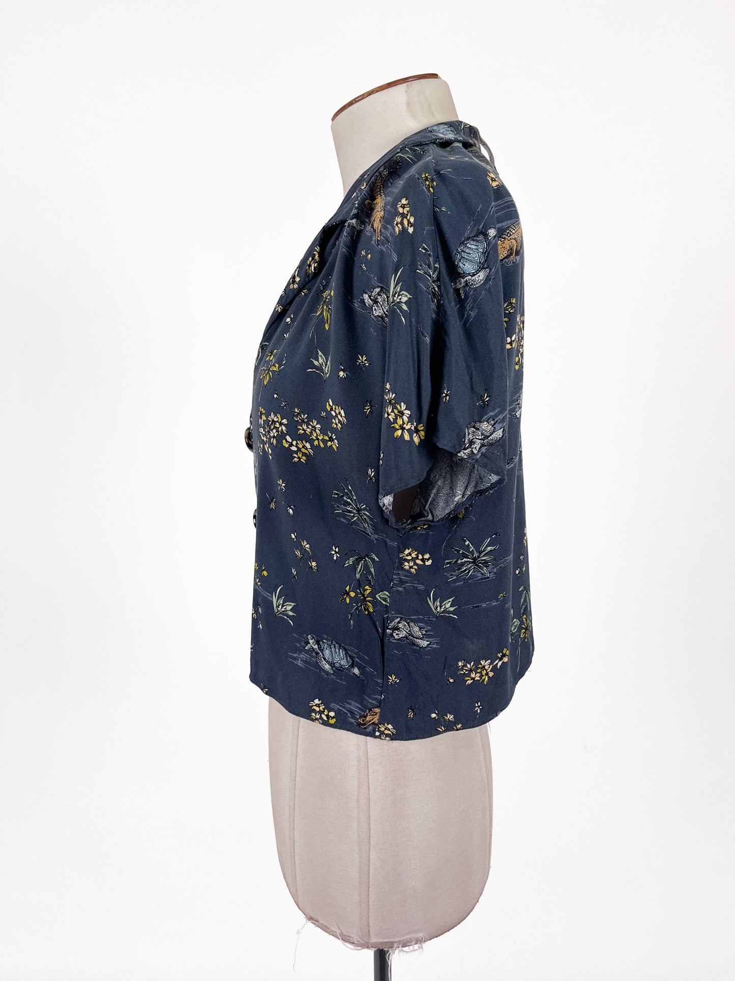 Zara | Blue Casual Top | Size XS