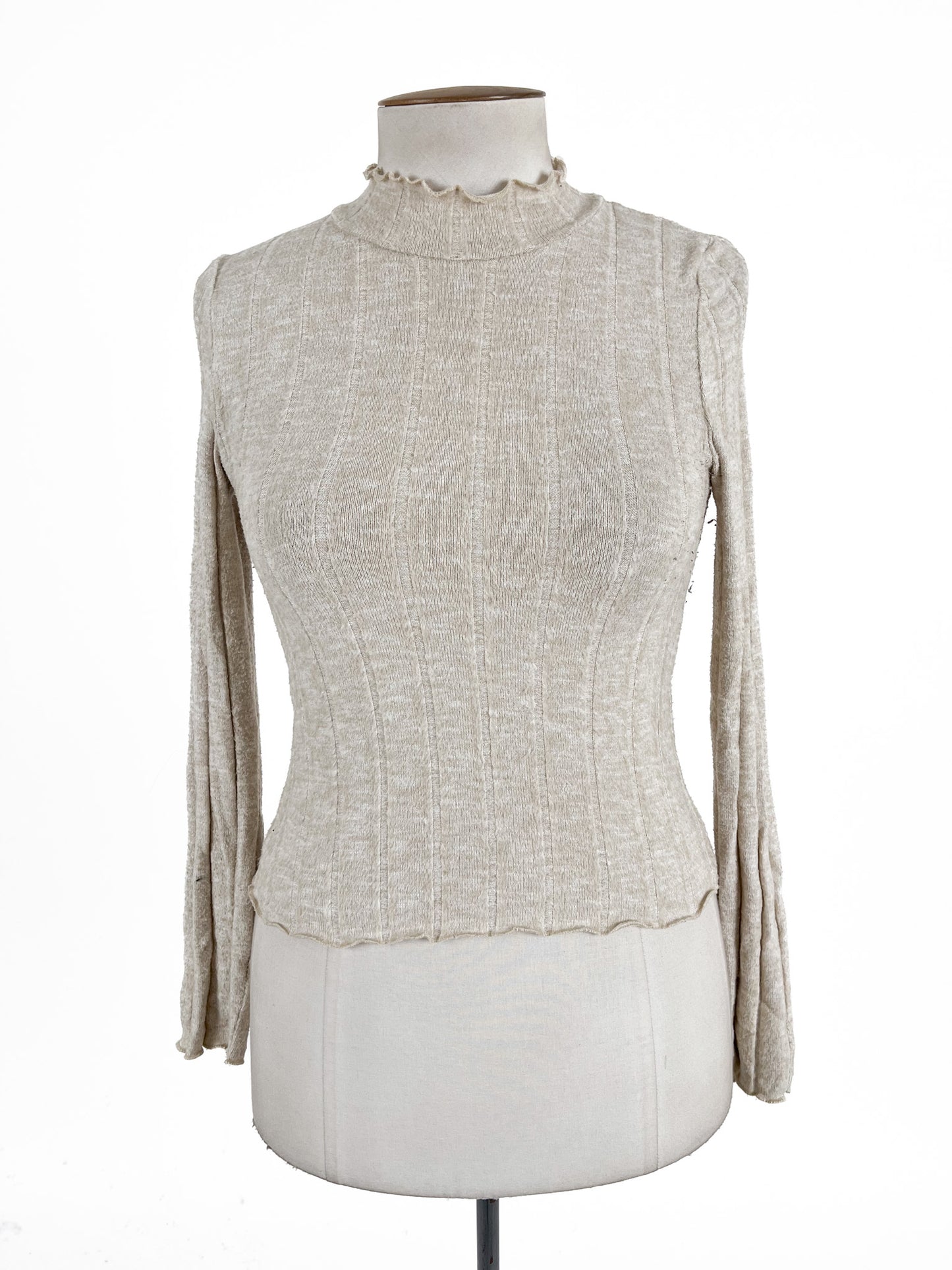 Zara | Beige Casual Top | Size M