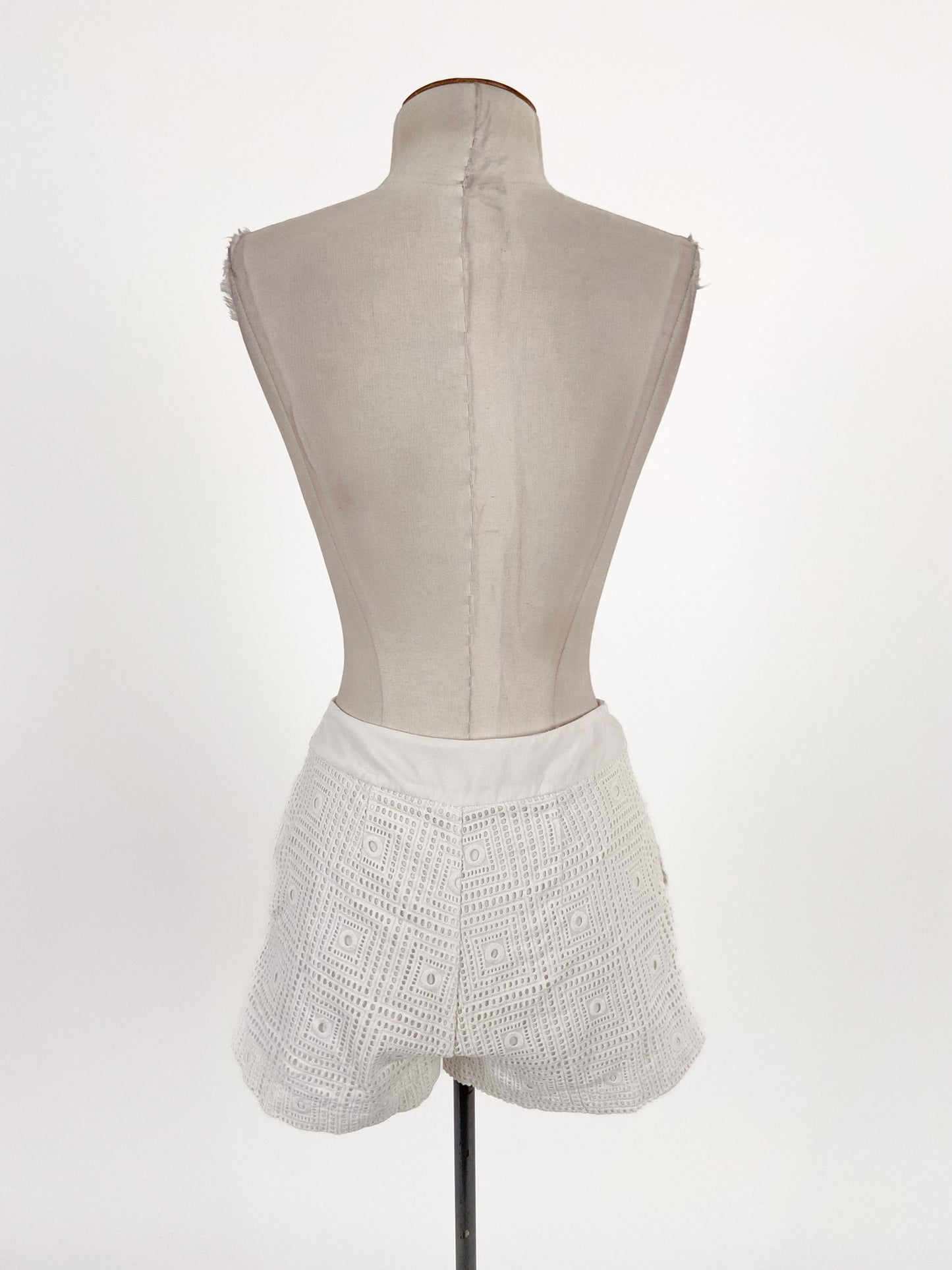 Kookai | White Casual Shorts | Size 8