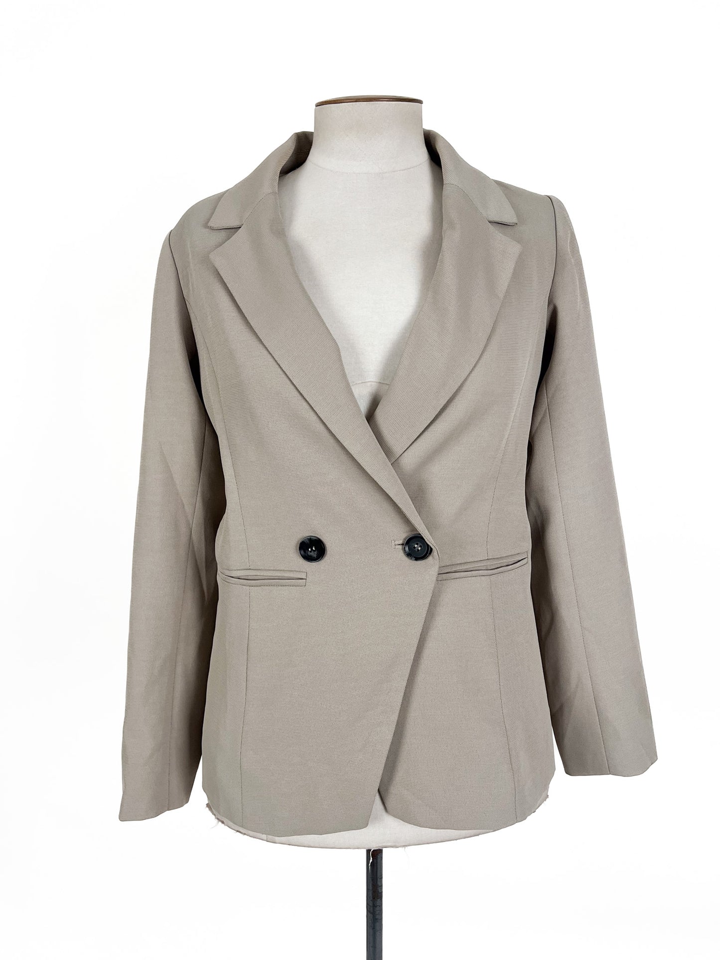 Ivy + Jack | Beige Workwear Jacket | Size 10