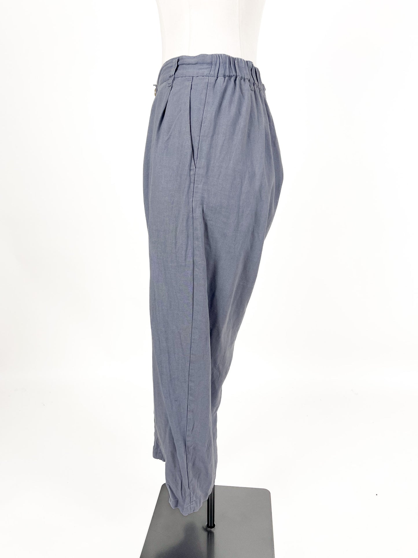 Princess Highway | Blue Cropped High waisted Pants | Size 14