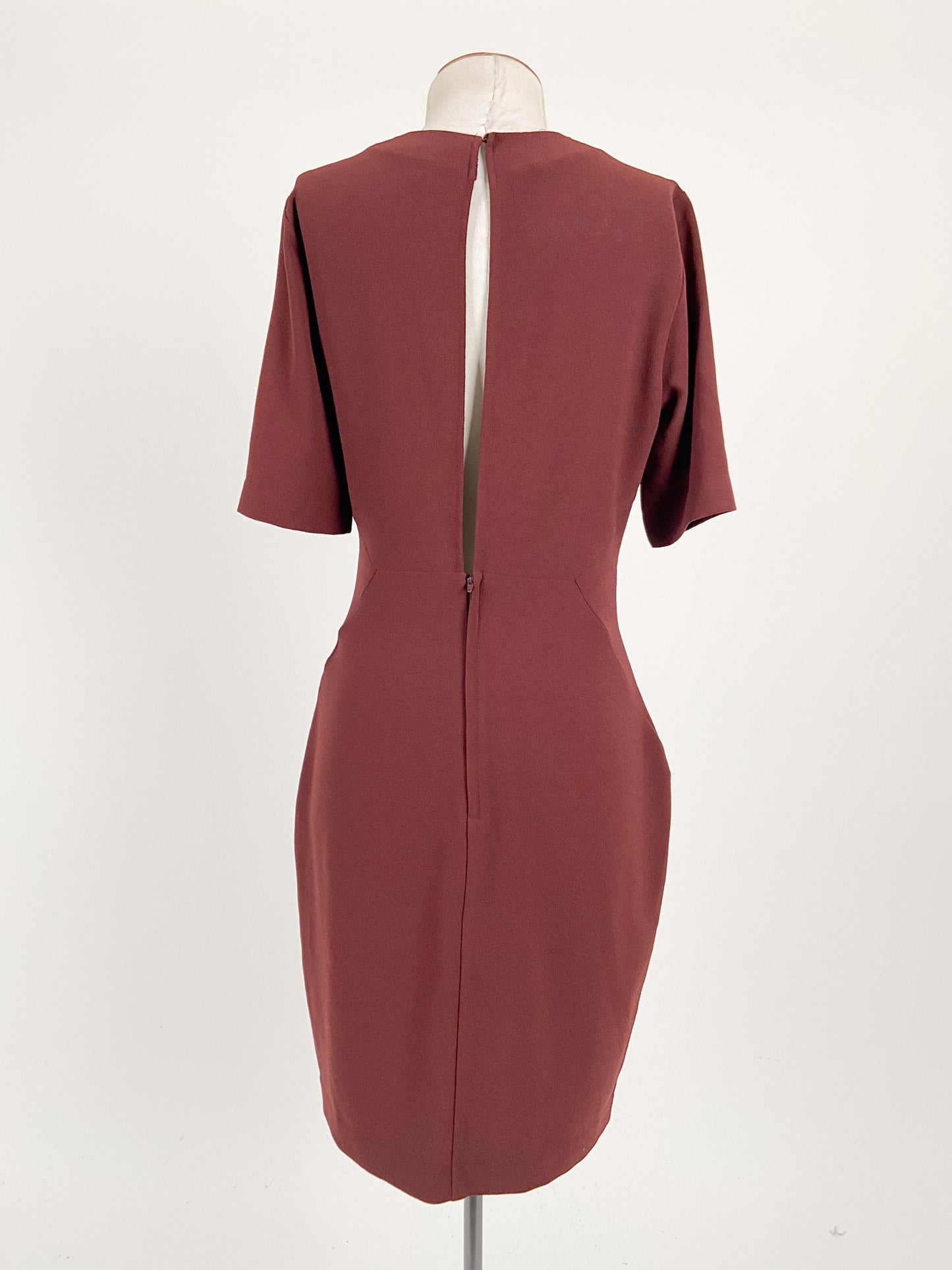 H&M | Brown Workwear Dress | Size S