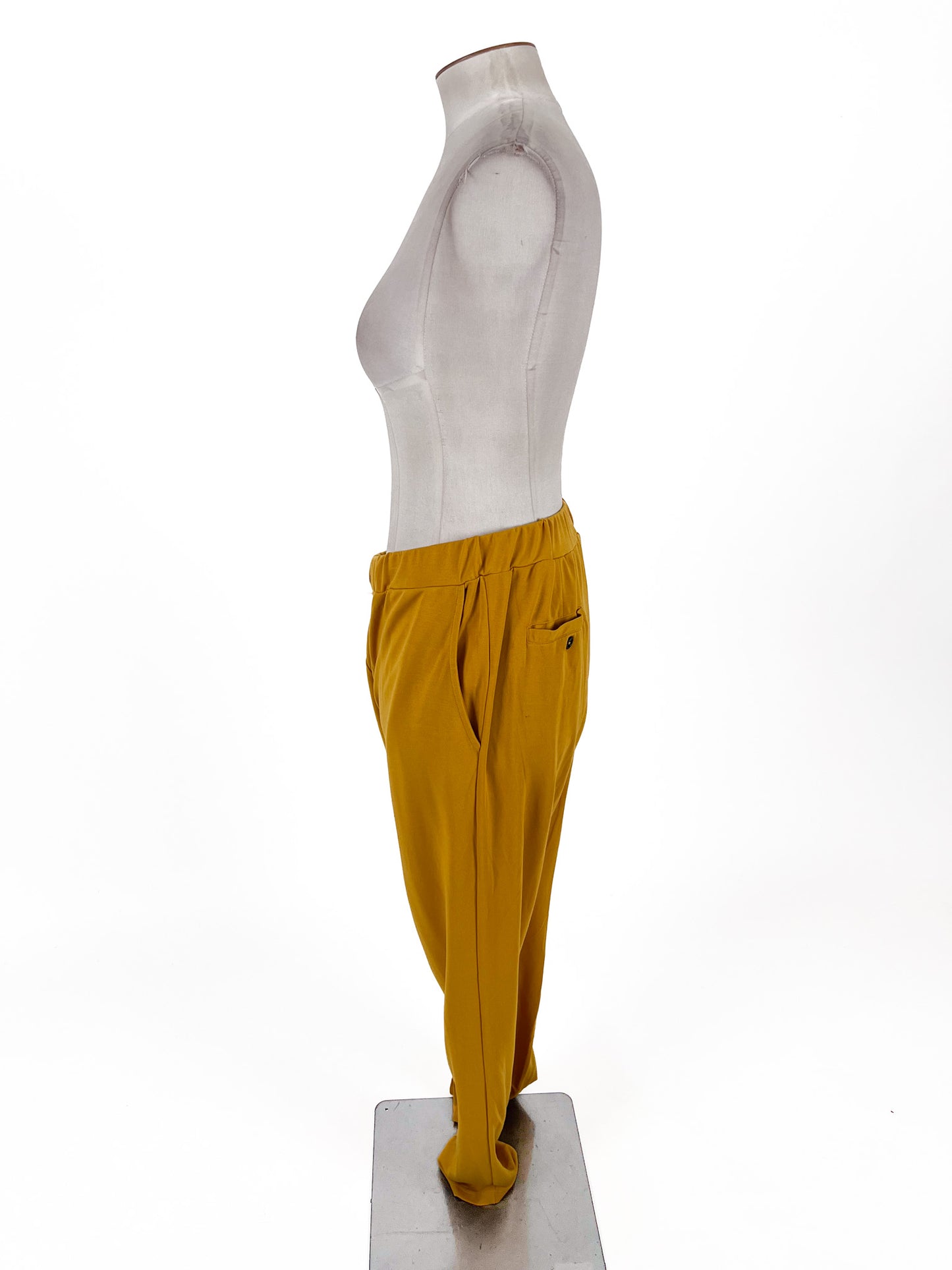 Capture | Yellow Stretchy Straight fit Pants | Size 16
