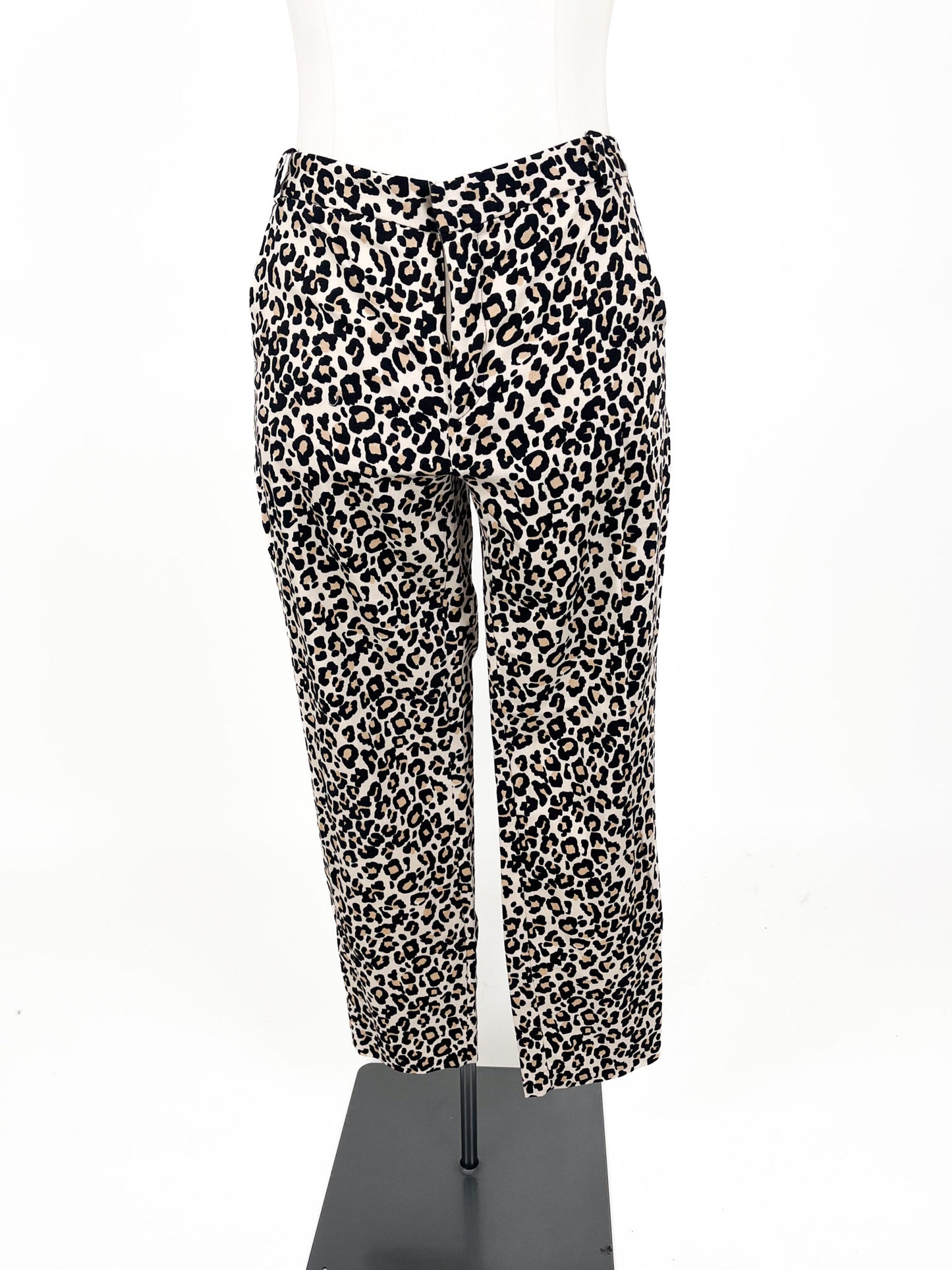 Zara | Multicoloured Cropped Pants | Size 12