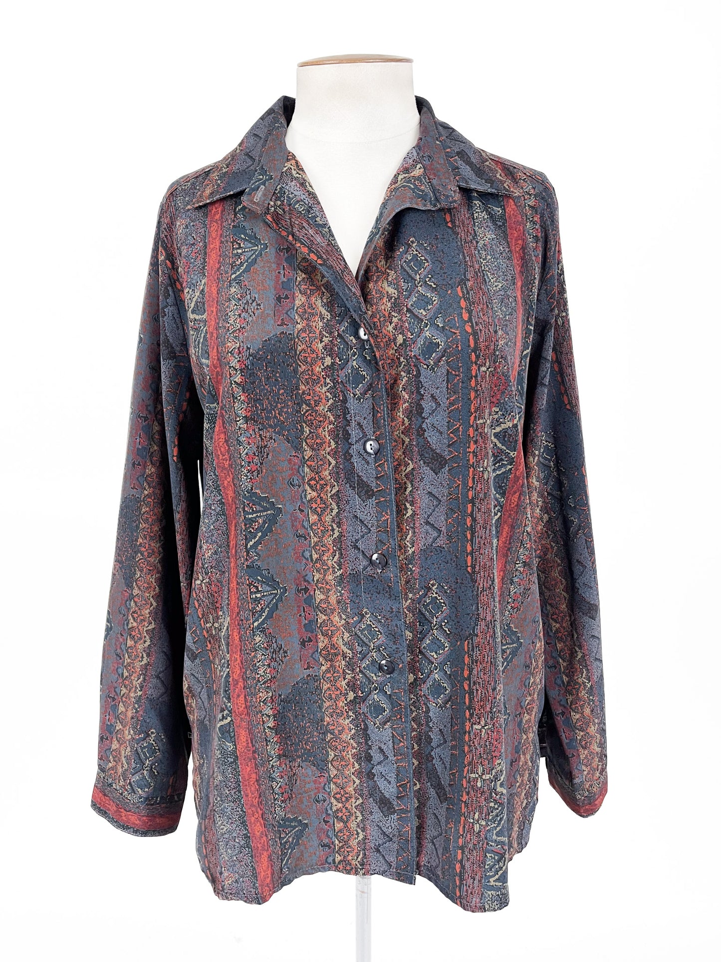 Classique | Multicoloured Casual Top | Size 16