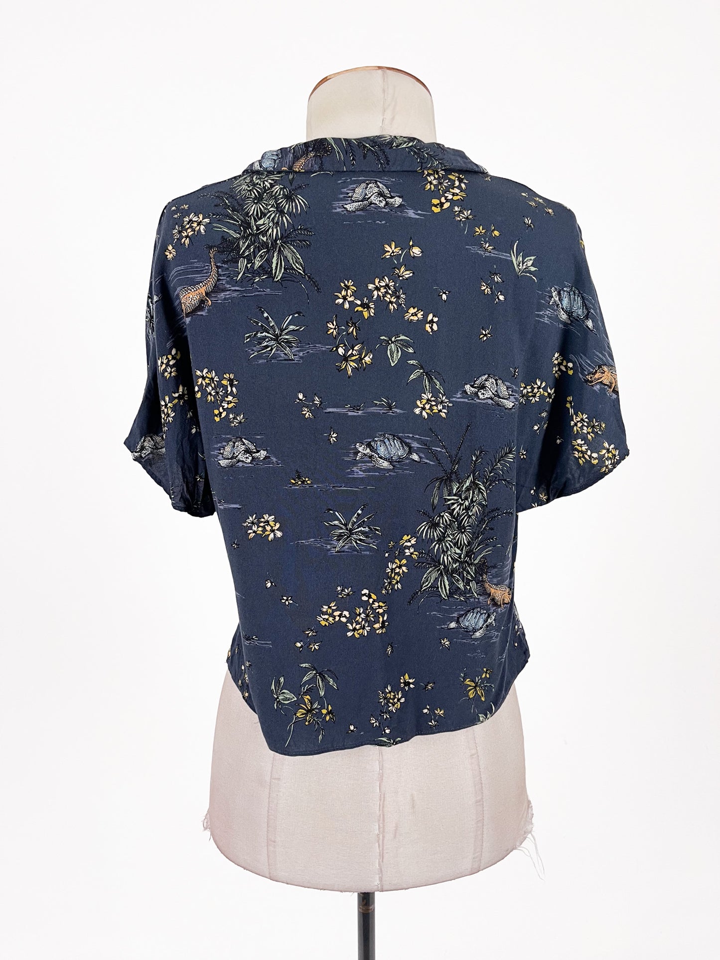 Zara | Blue Casual Top | Size XS