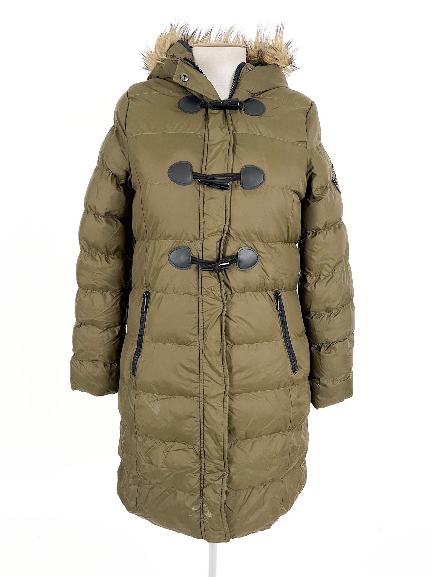 Boohoo | Green Casual Coat | Size 12