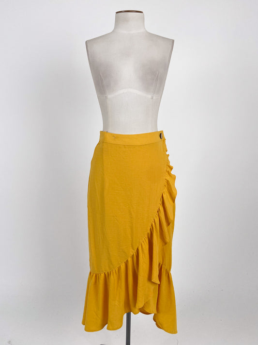 Spirit | Yellow Casual Skirt | Size 8