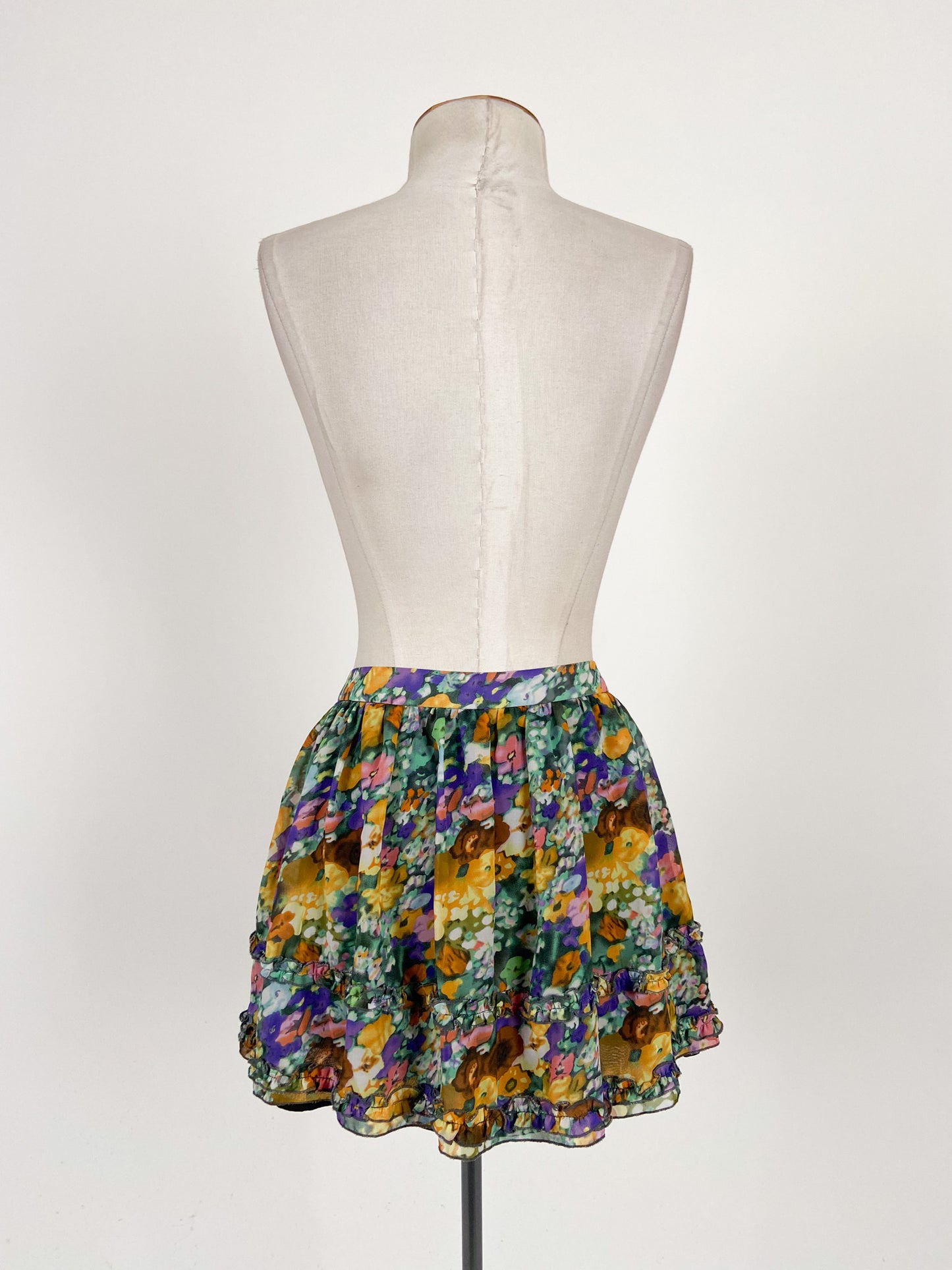 Bebe Sydney | Multicoloured Casual Skirt | Size 8