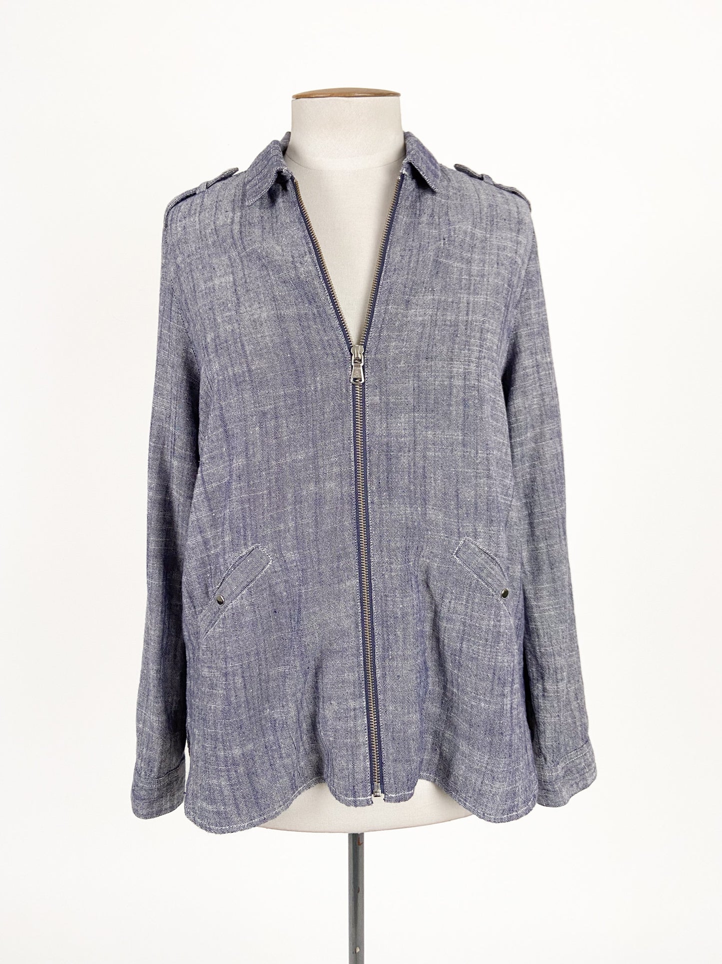 Ashley Fogel | Blue Casual Jacket | Size 10