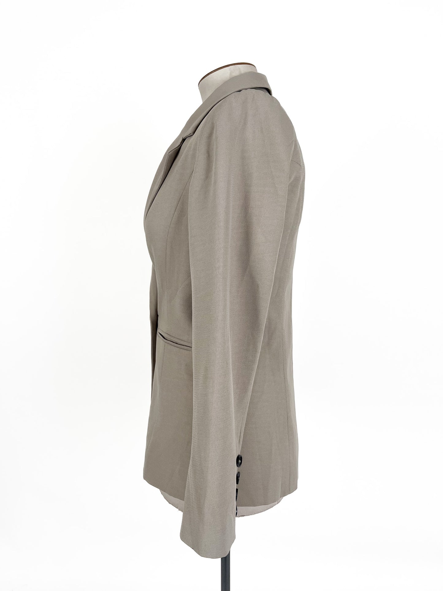 Ivy + Jack | Beige Workwear Jacket | Size 10