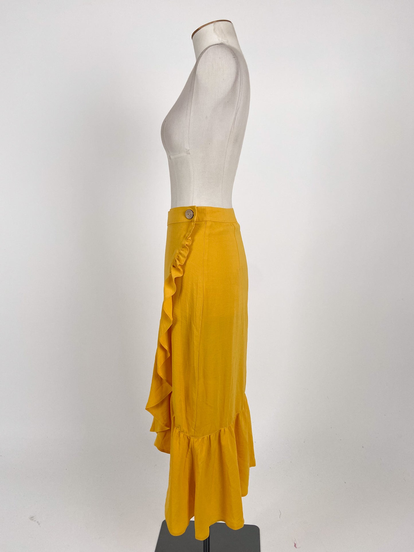 Spirit | Yellow Casual Skirt | Size 8
