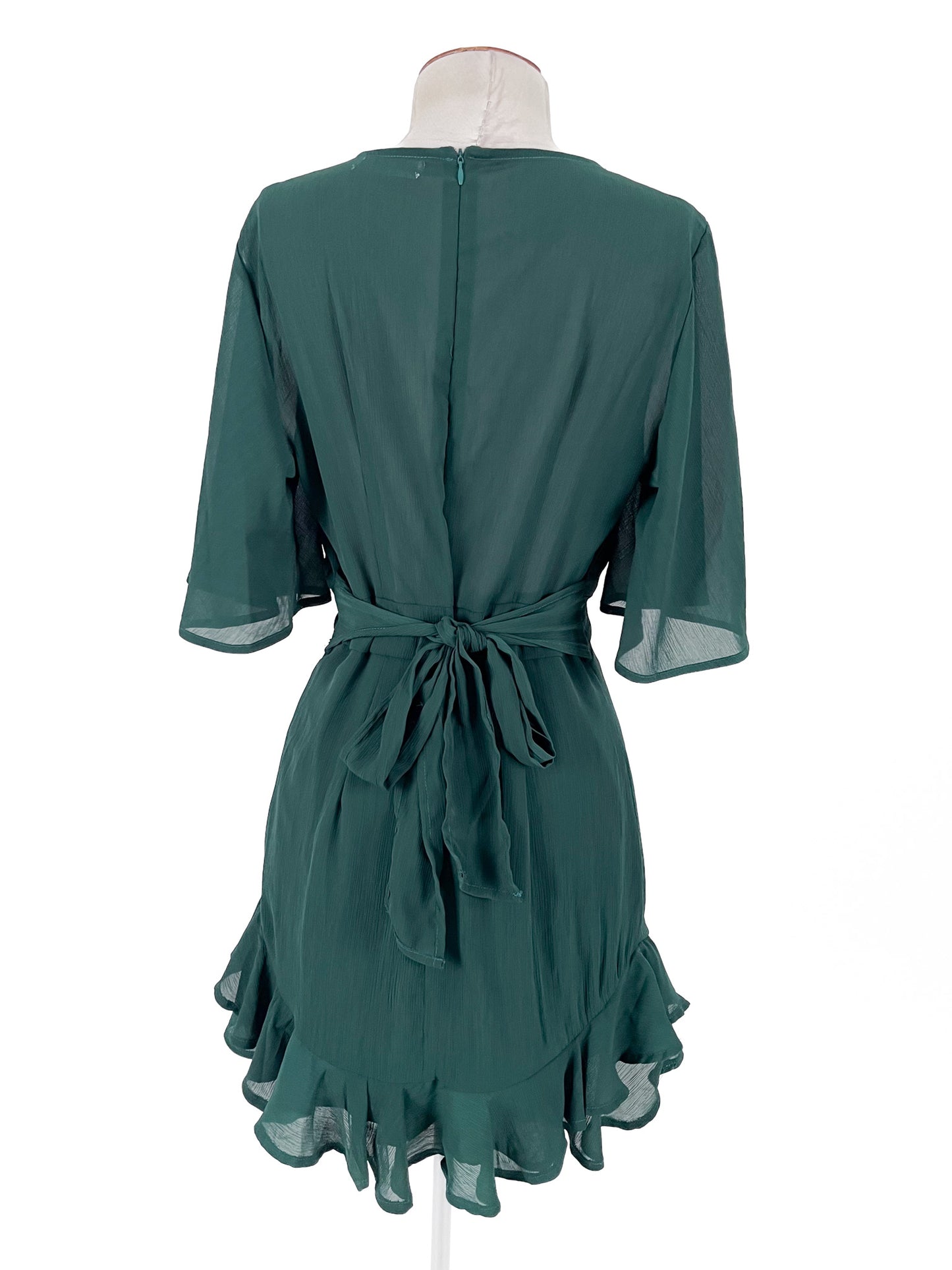 Minx & Moss | Green Cocktail Dress | Size 10