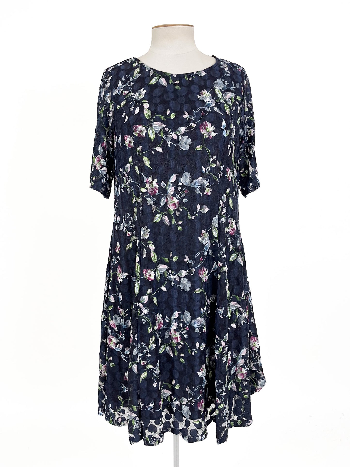 Ella J | Navy Casual Dress | Size 14