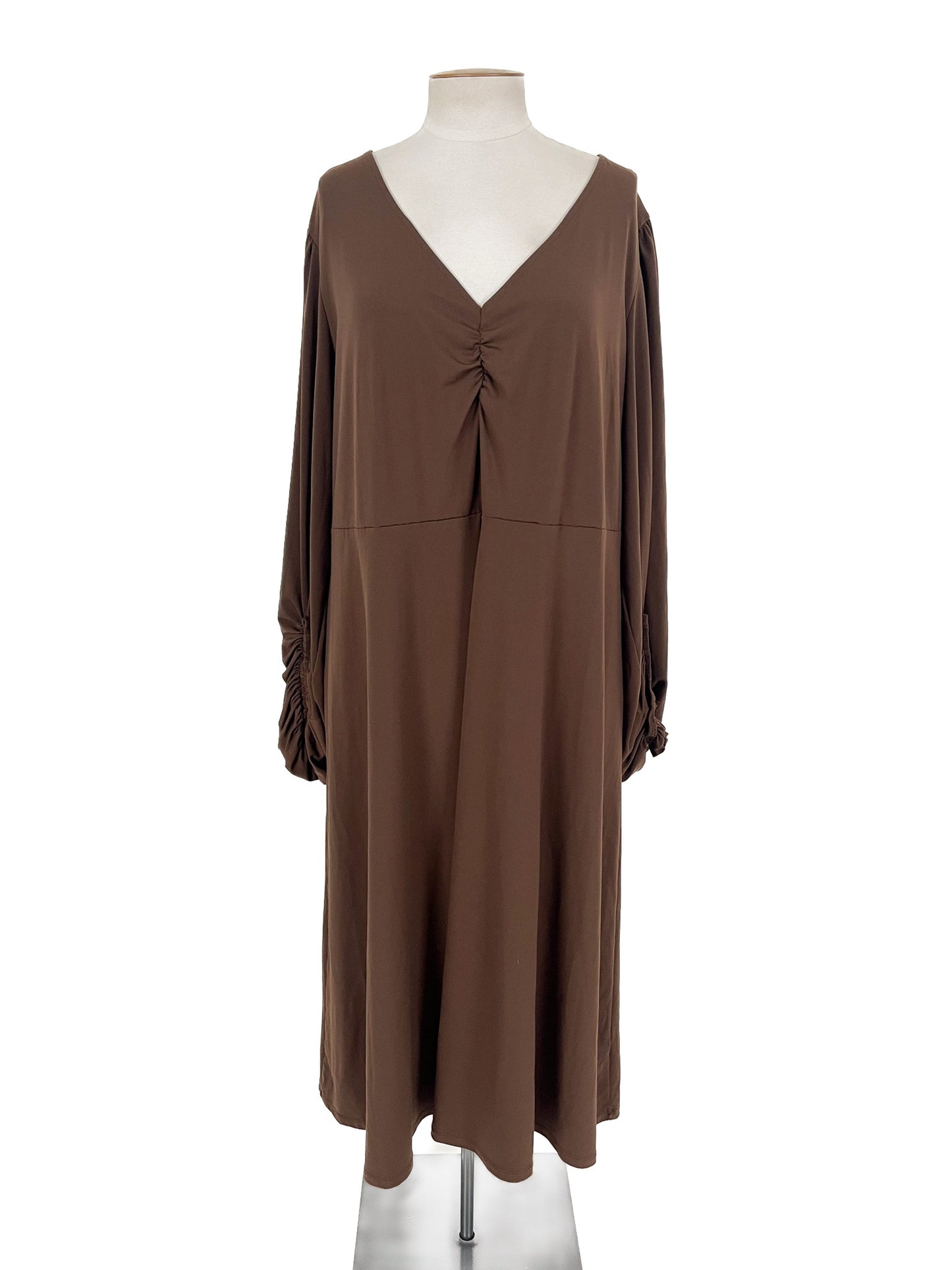 Eloquii | Brown Casual Dress | Size 22