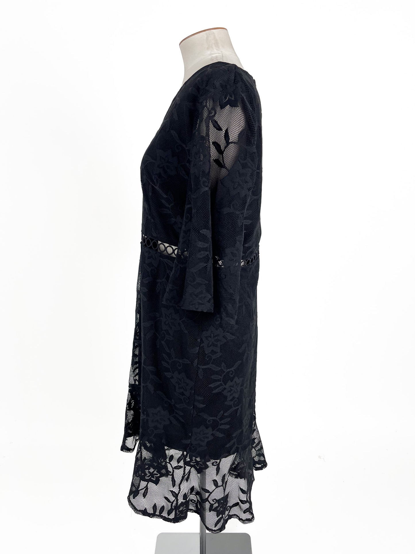 Divine Avenue | Black Cocktail/Workwear Dress | Size 16