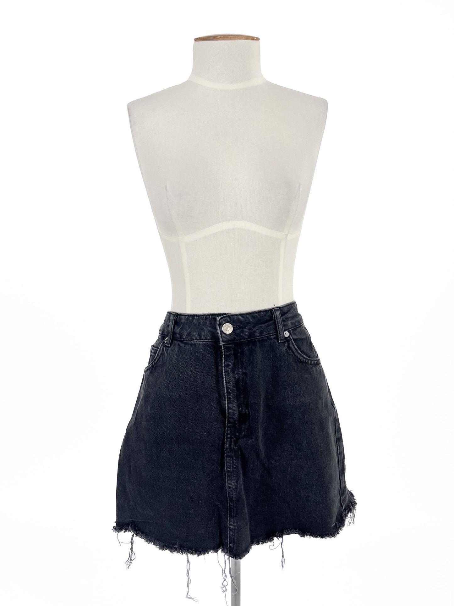 Topshop | Black Casual Skirt | Size 12