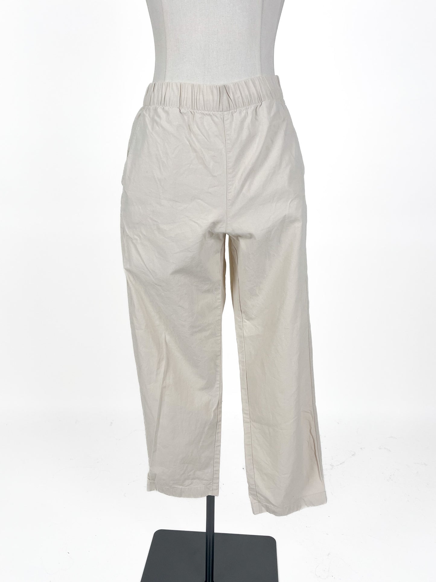 Unknown Brand | Beige Cropped Pants | Size S