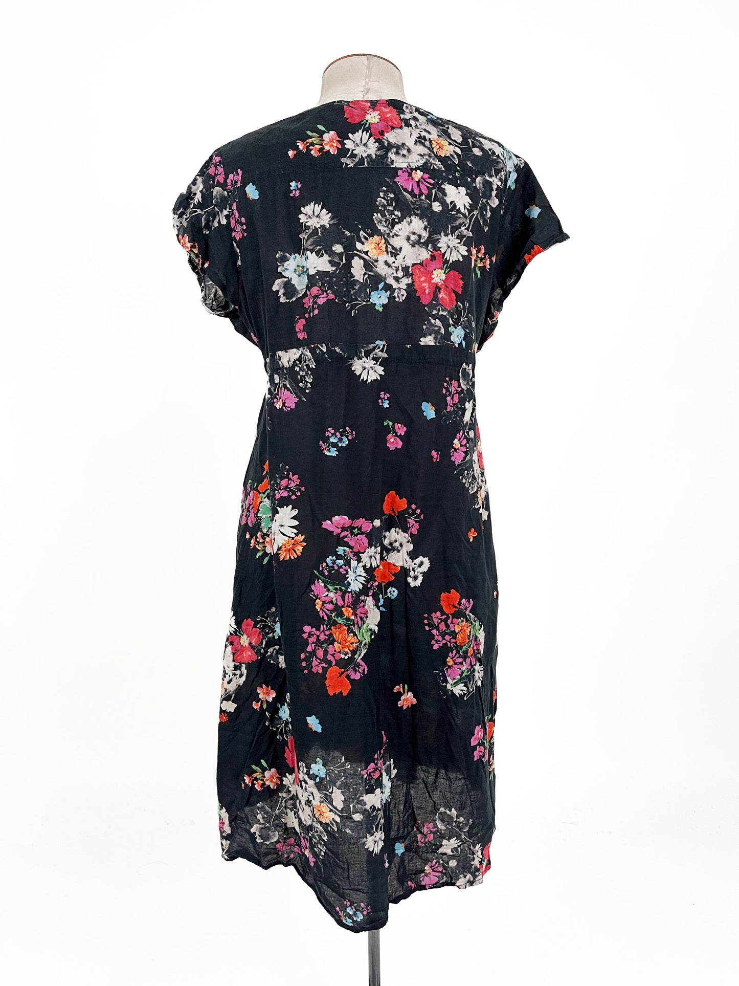 Sara - Black Midi Dress (Size XL)